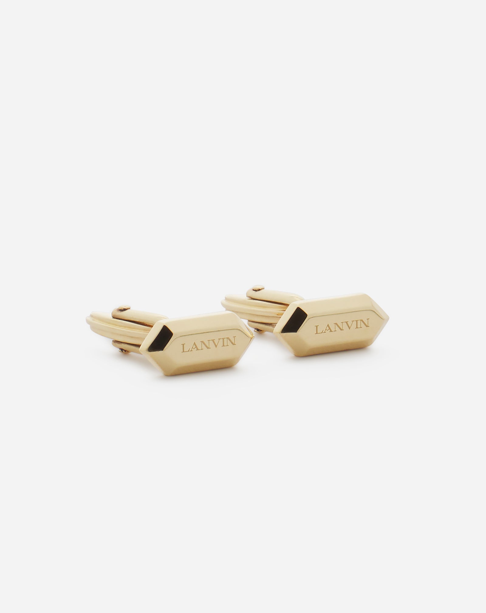 LANVIN LABEL CUFFLINKS
