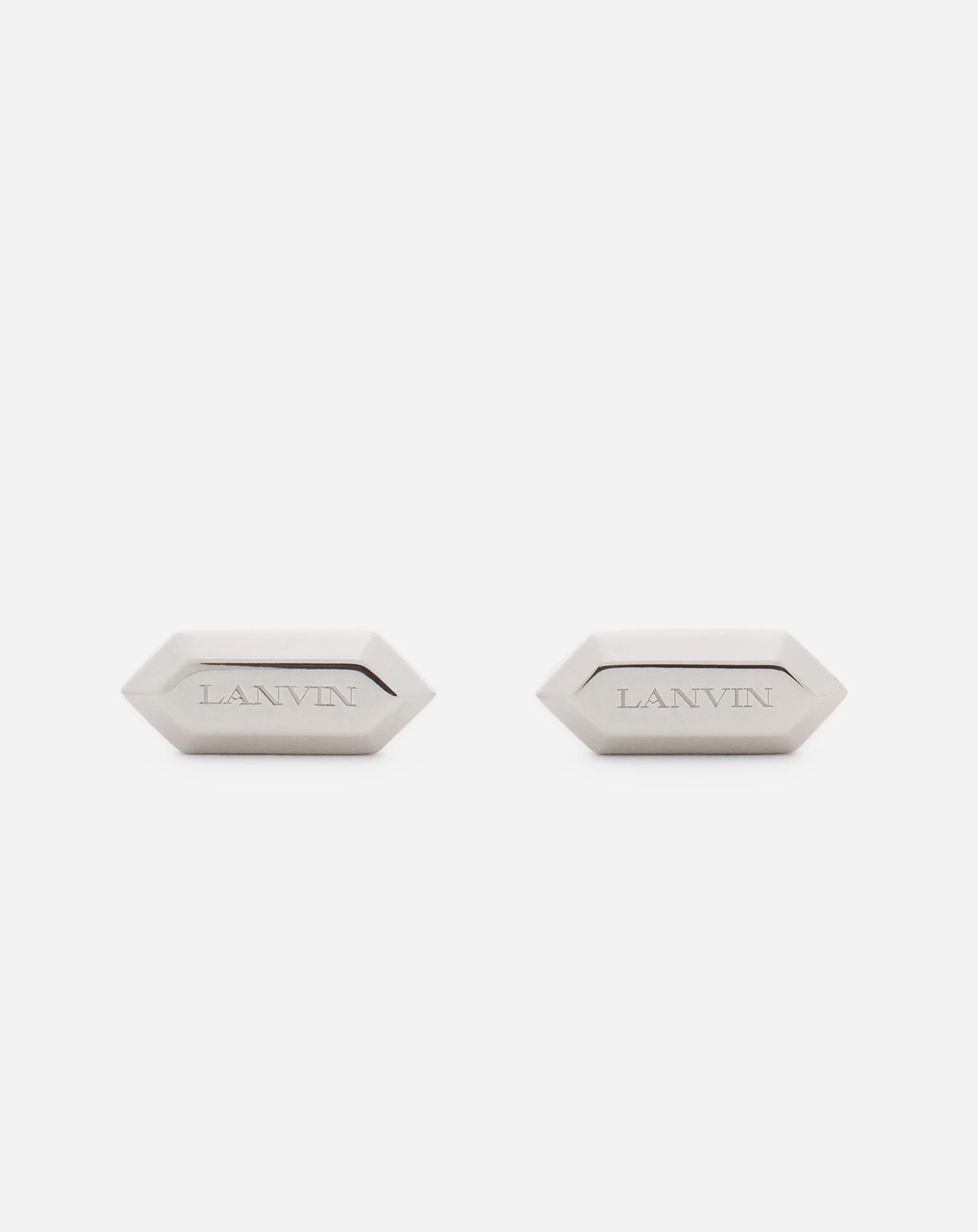 Silver Lanvin Label Cufflinks | Lanvin