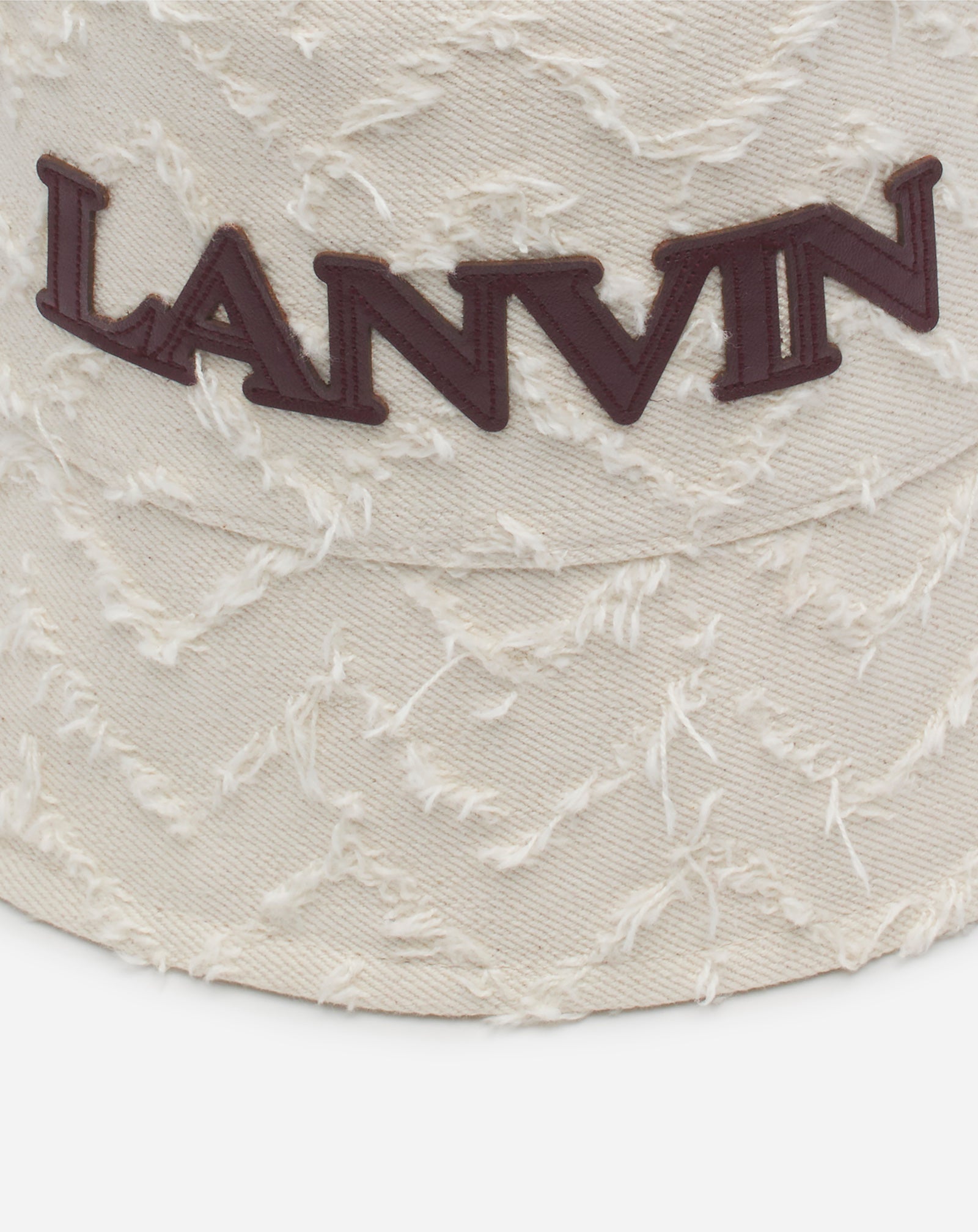 HERRINGBONE MOTIF LANVIN BUCKET HAT