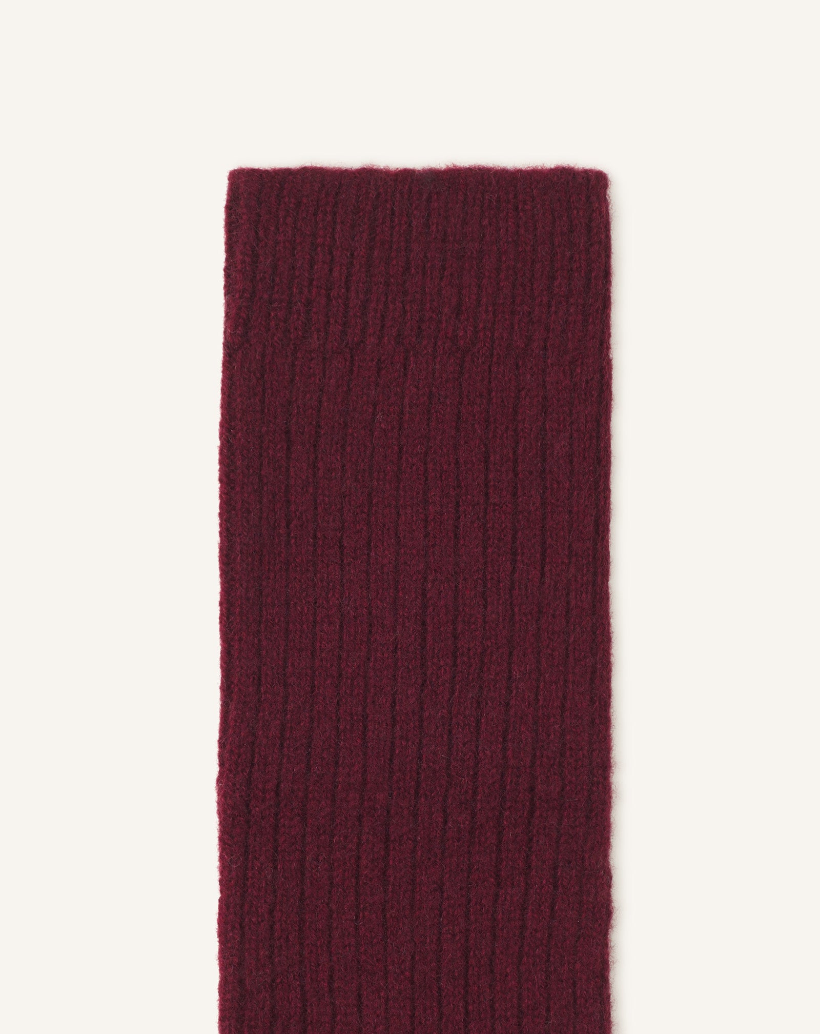 RED LANVIN CASHMERE SOCKS