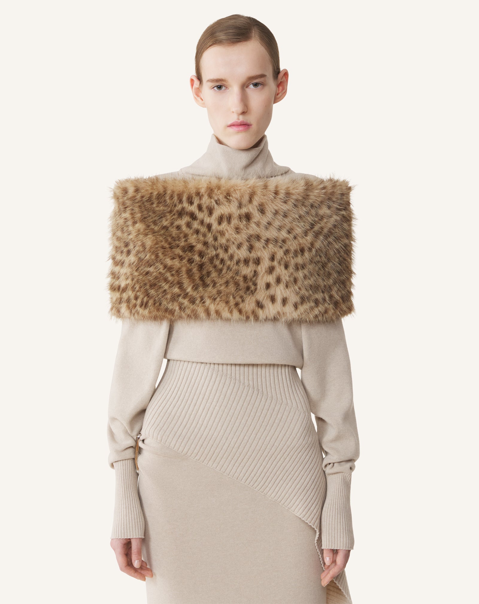 FAUX FUR SCARF