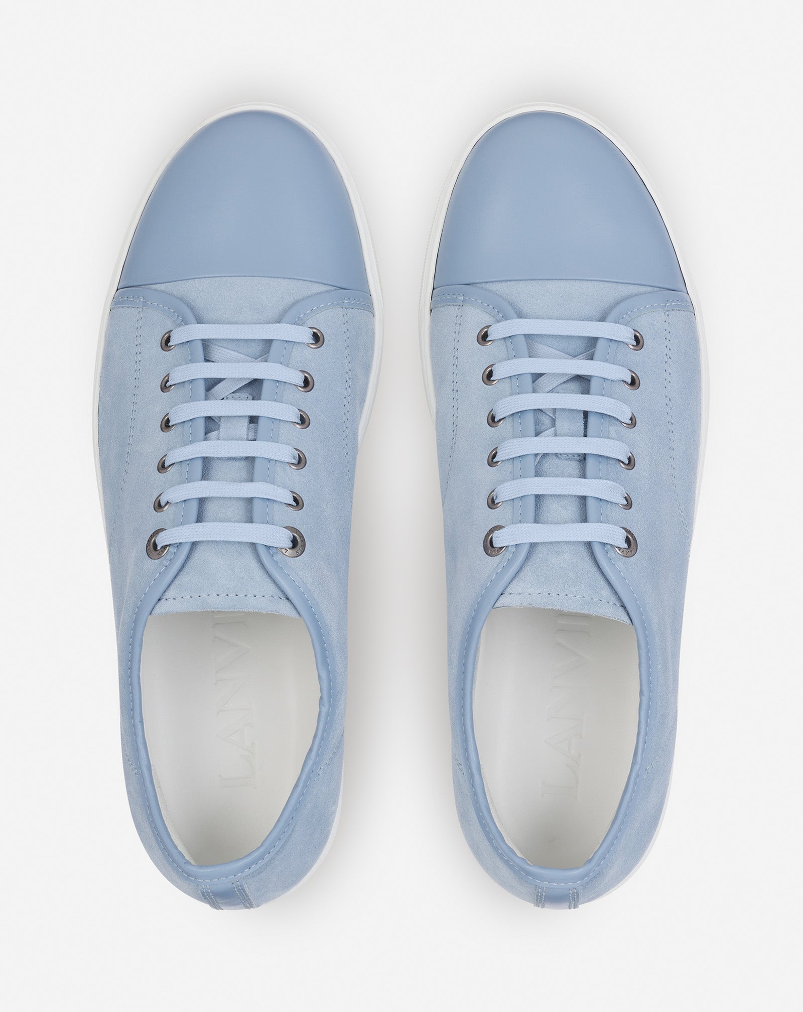 DBB1 LEATHER AND SUEDE SNEAKERS