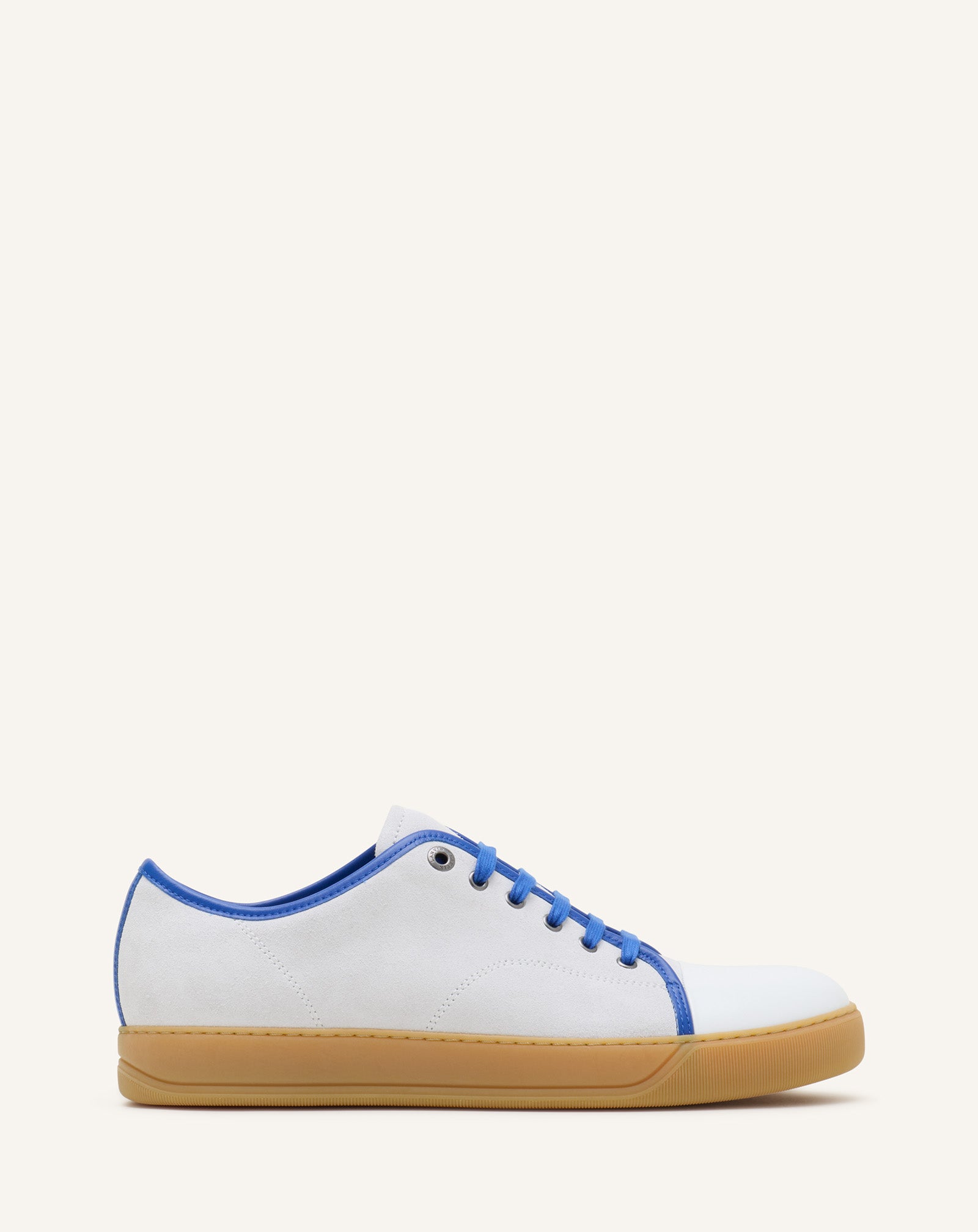 BLUE DBB1 LEATHER AND SUEDE SNEAKERS