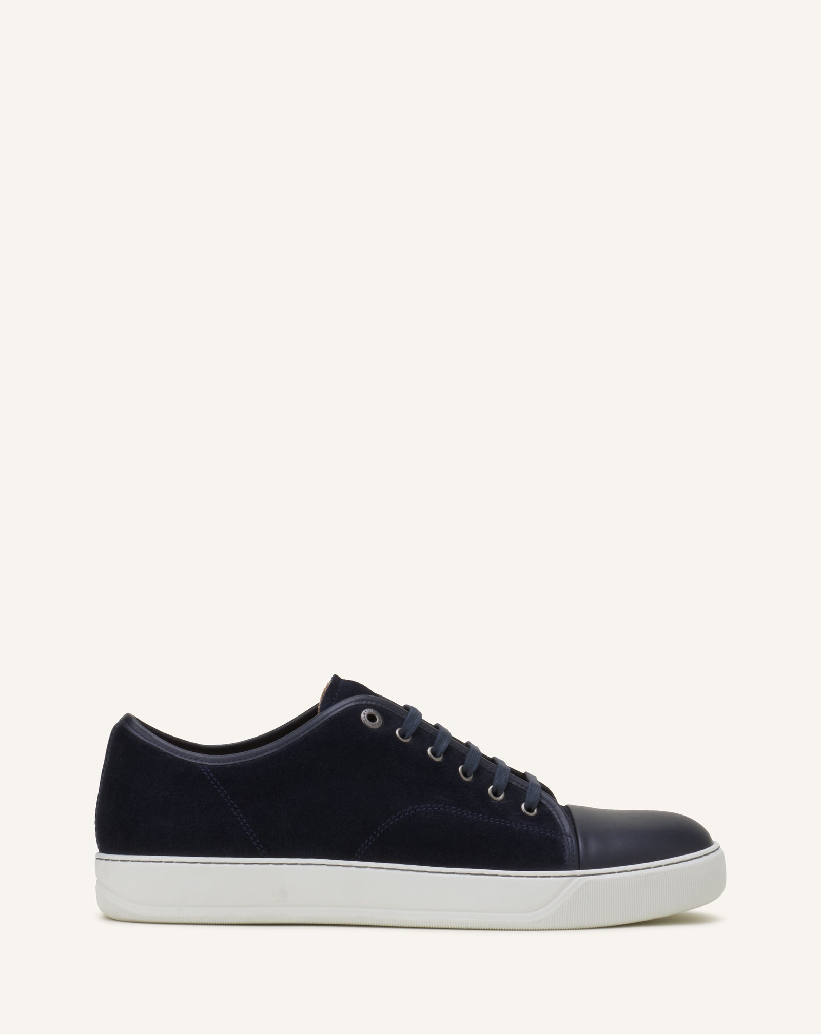 BLUE DBB1 LEATHER AND SUEDE SNEAKERS