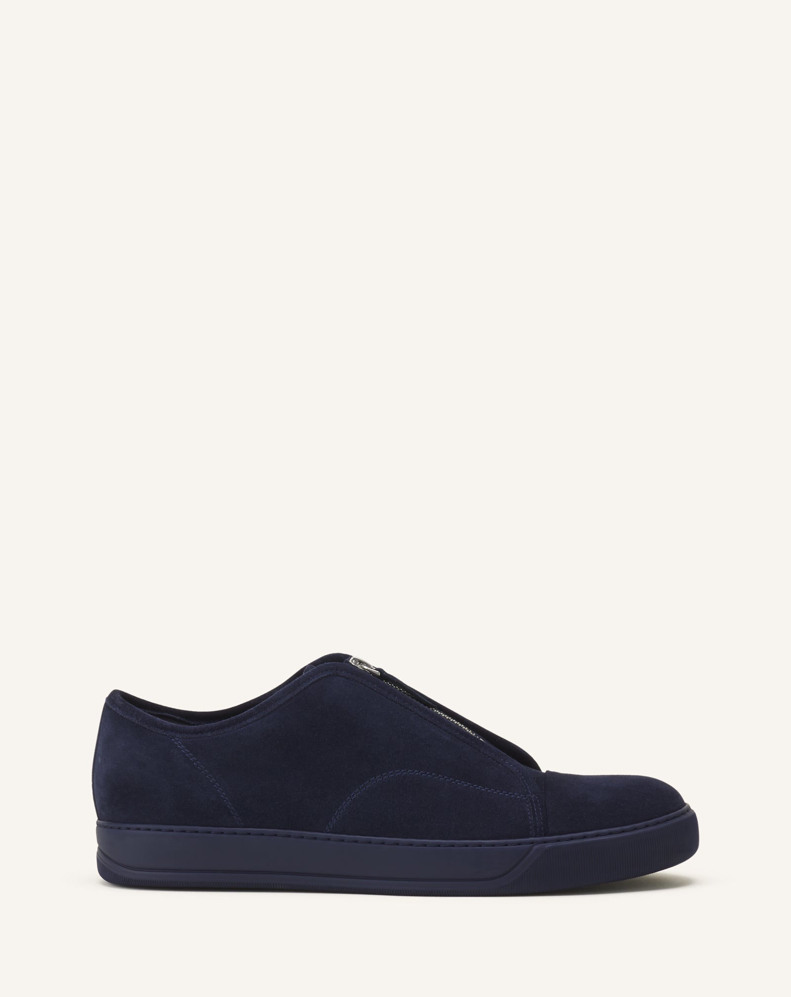 Blue Dbb1 Zip Sneakers In Suede | Lanvin