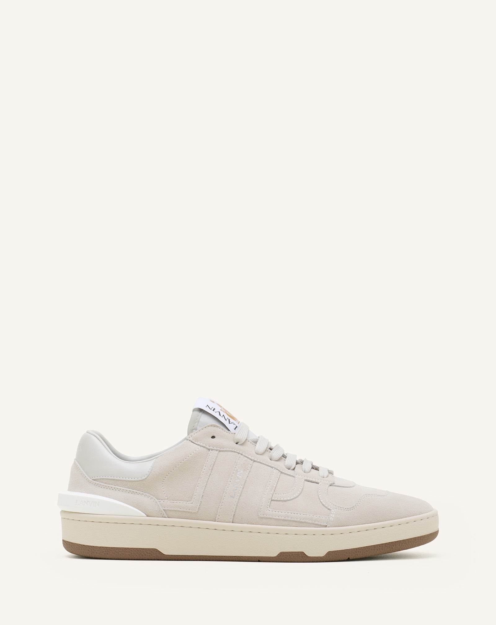 CLAY SNEAKERS IN MESH AND LEATHER