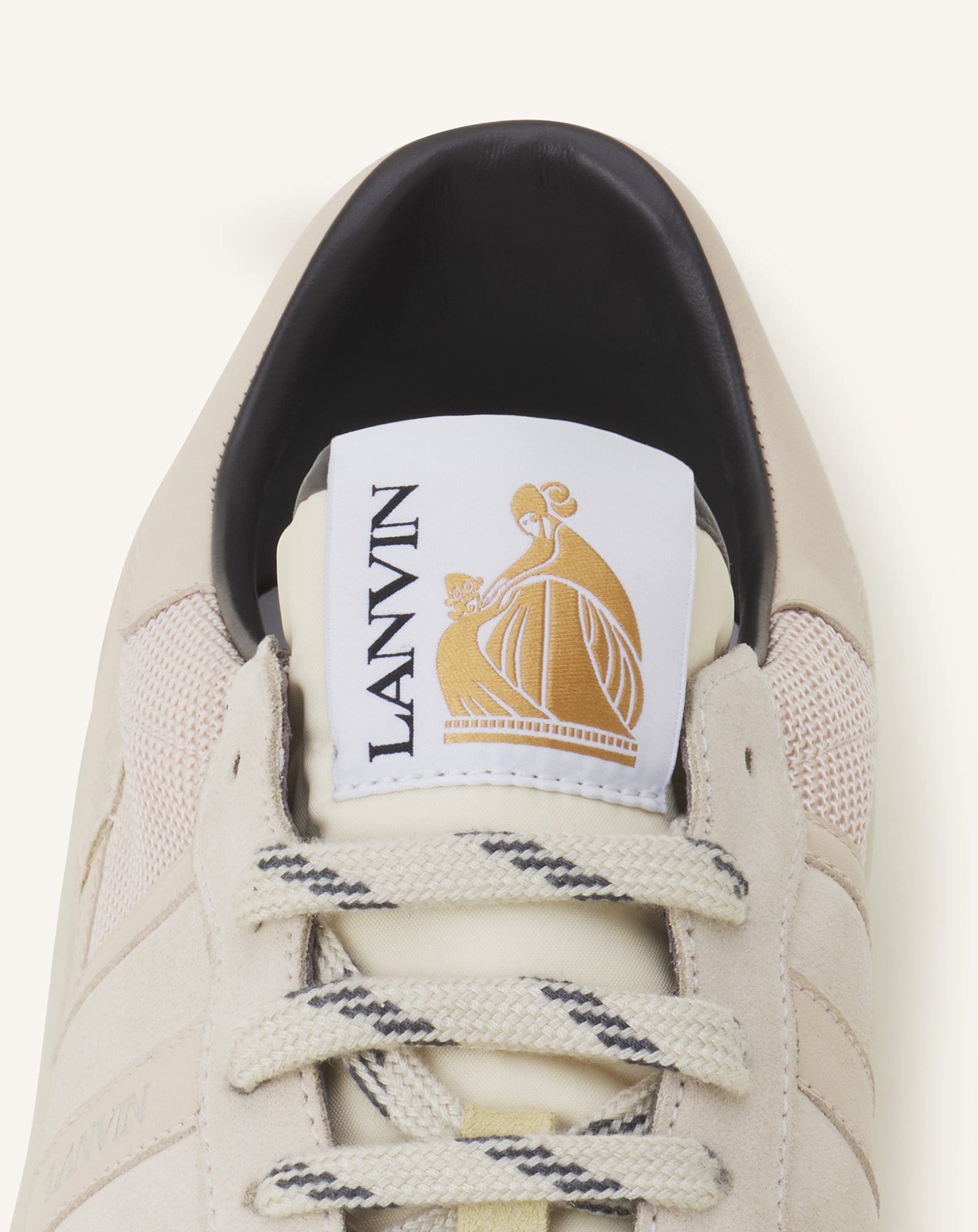 CLAY SNEAKERS IN MESH AND LEATHER