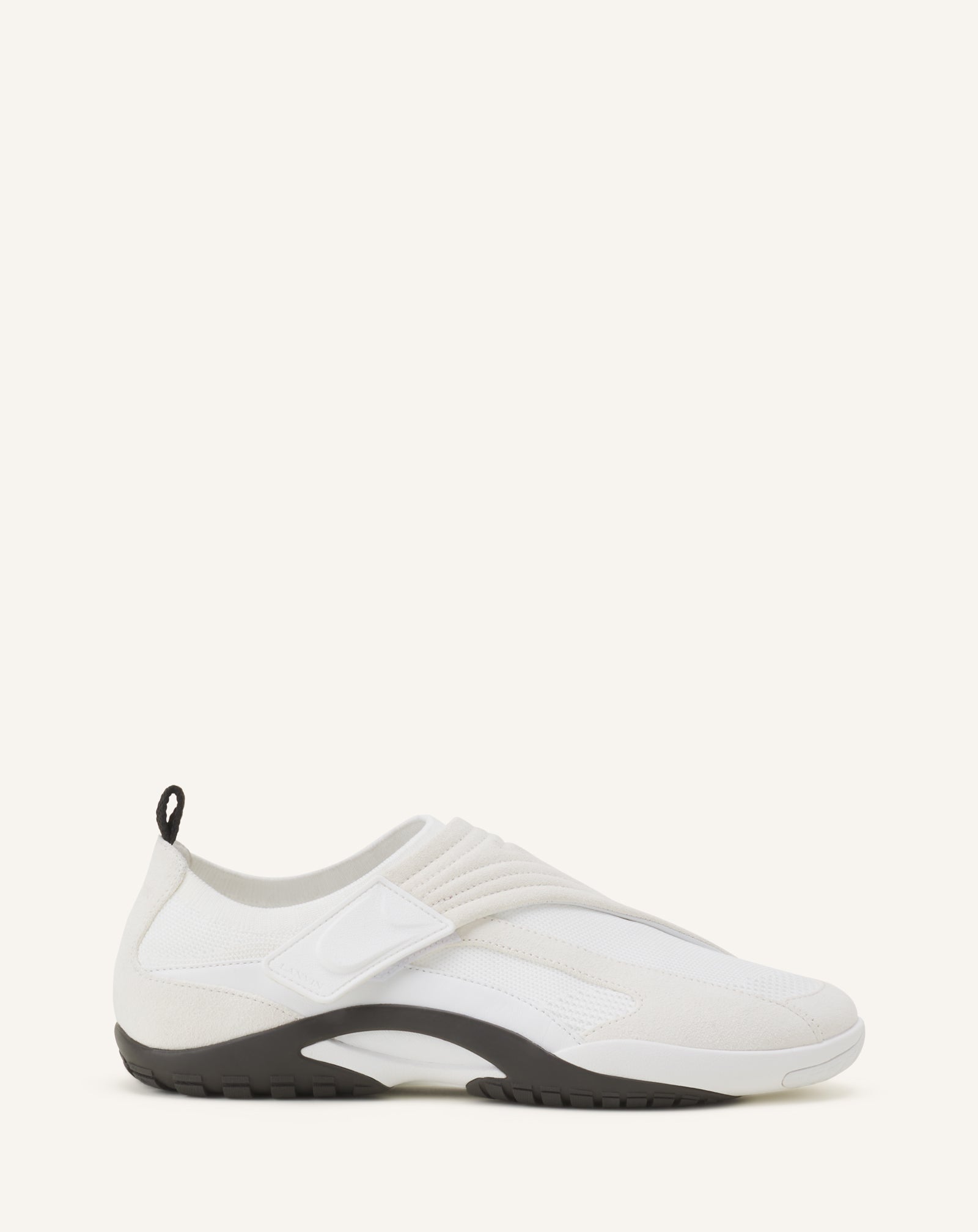 Sneaker Lnv1 En Suede Tricote White | Lanvin