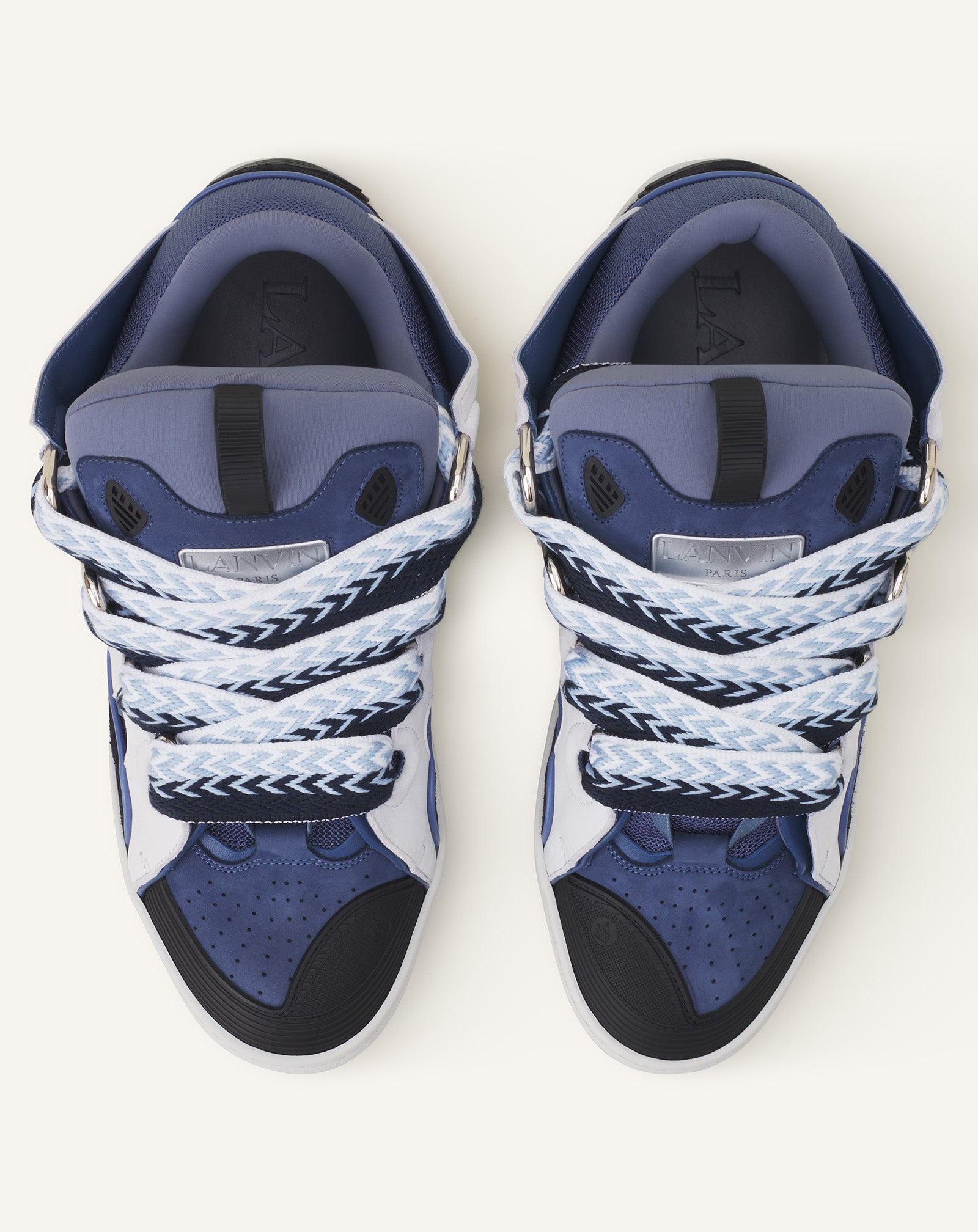 CURB LEATHER SNEAKERS