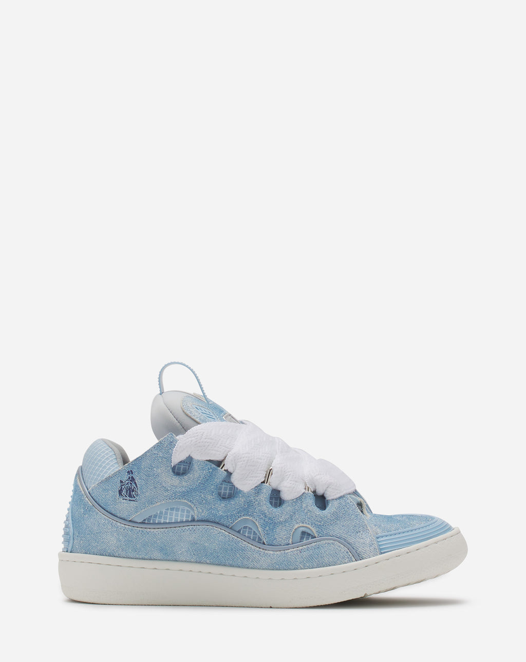 Leather Curb Sneakers | Lanvin – LANVIN