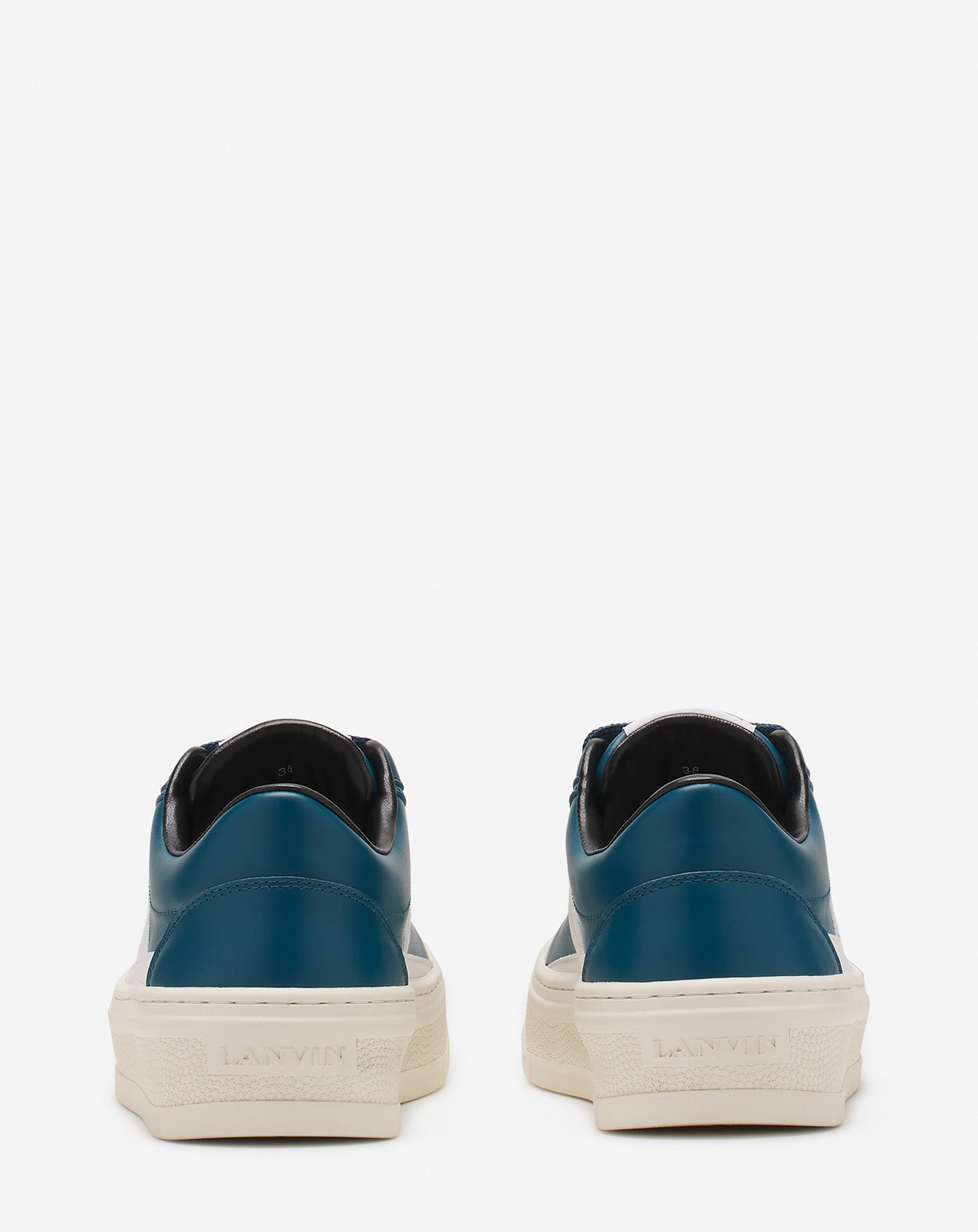 LANVIN CASH LEATHER SNEAKERS