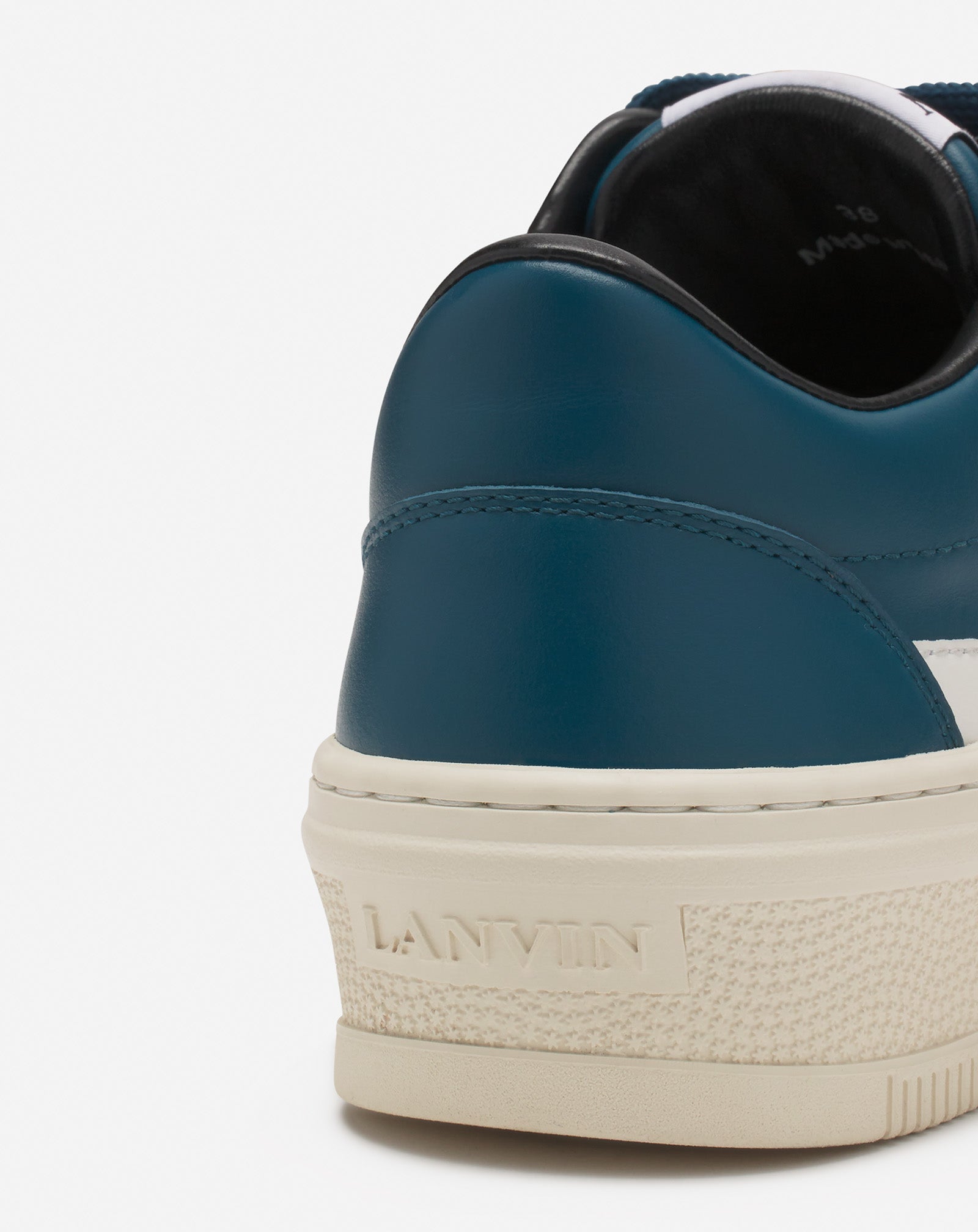 LANVIN CASH LEATHER SNEAKERS