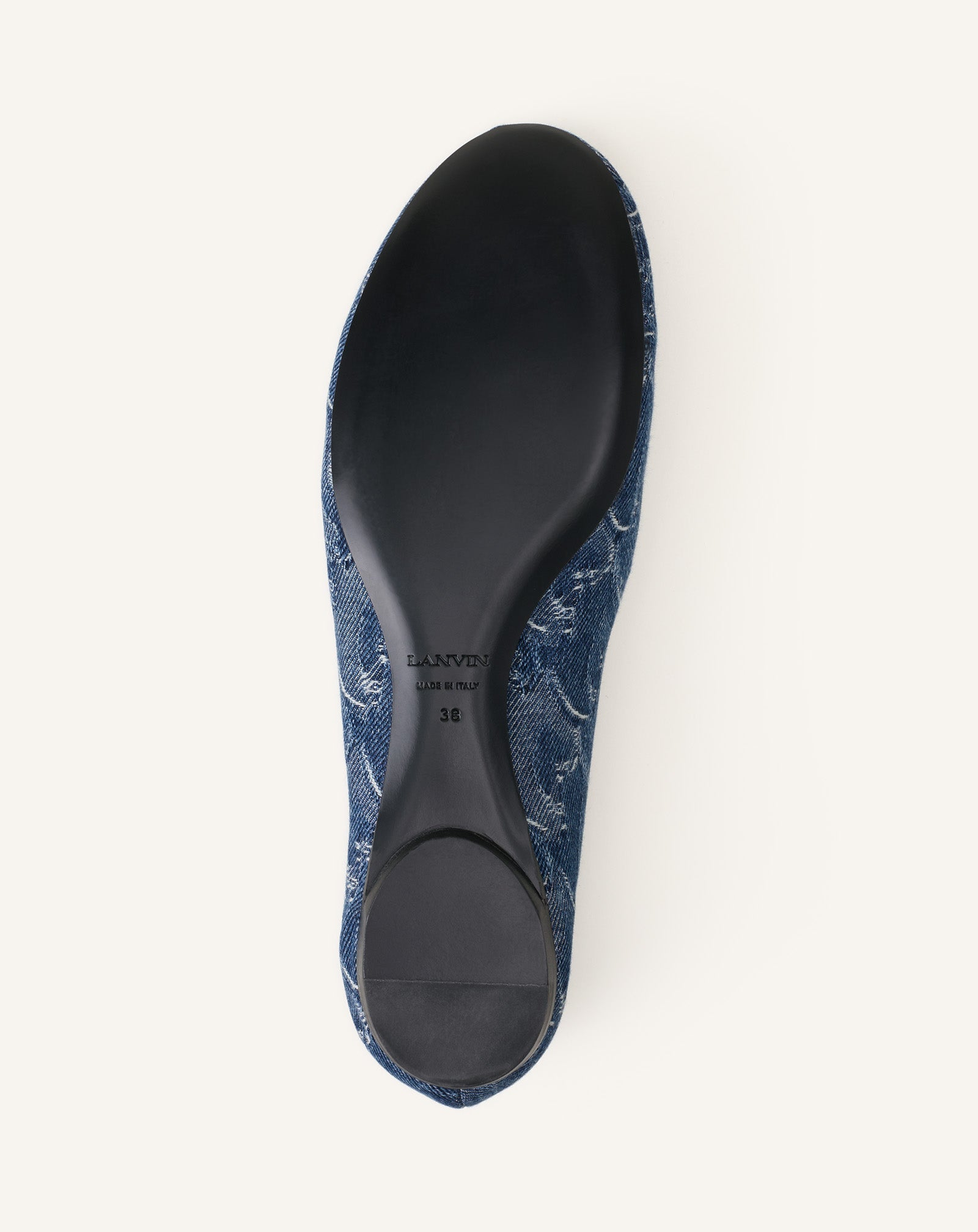 LUNAR YEAR BALLERINA IN DENIM