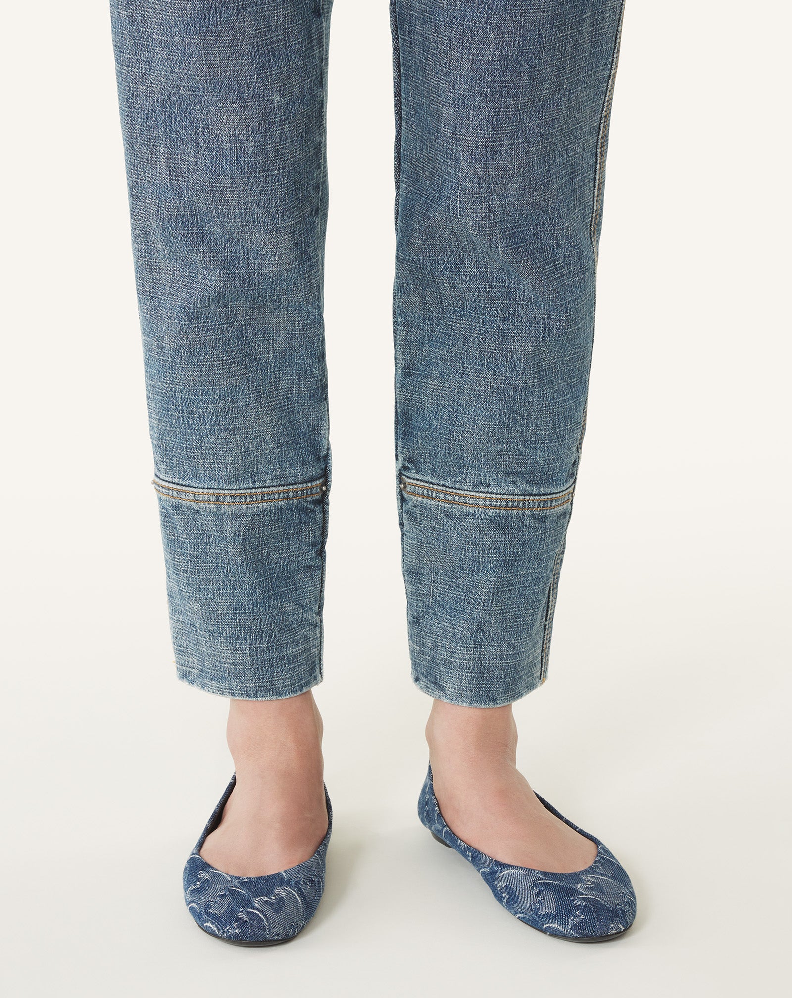 LUNAR YEAR BALLERINA IN DENIM
