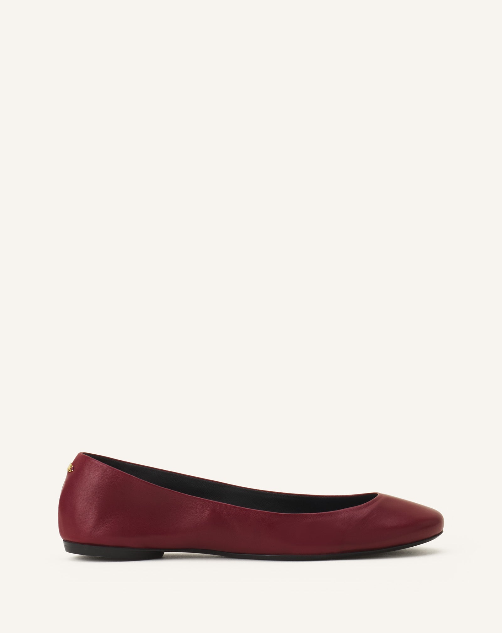 THE BALLERINA FLAT IN LEATHER