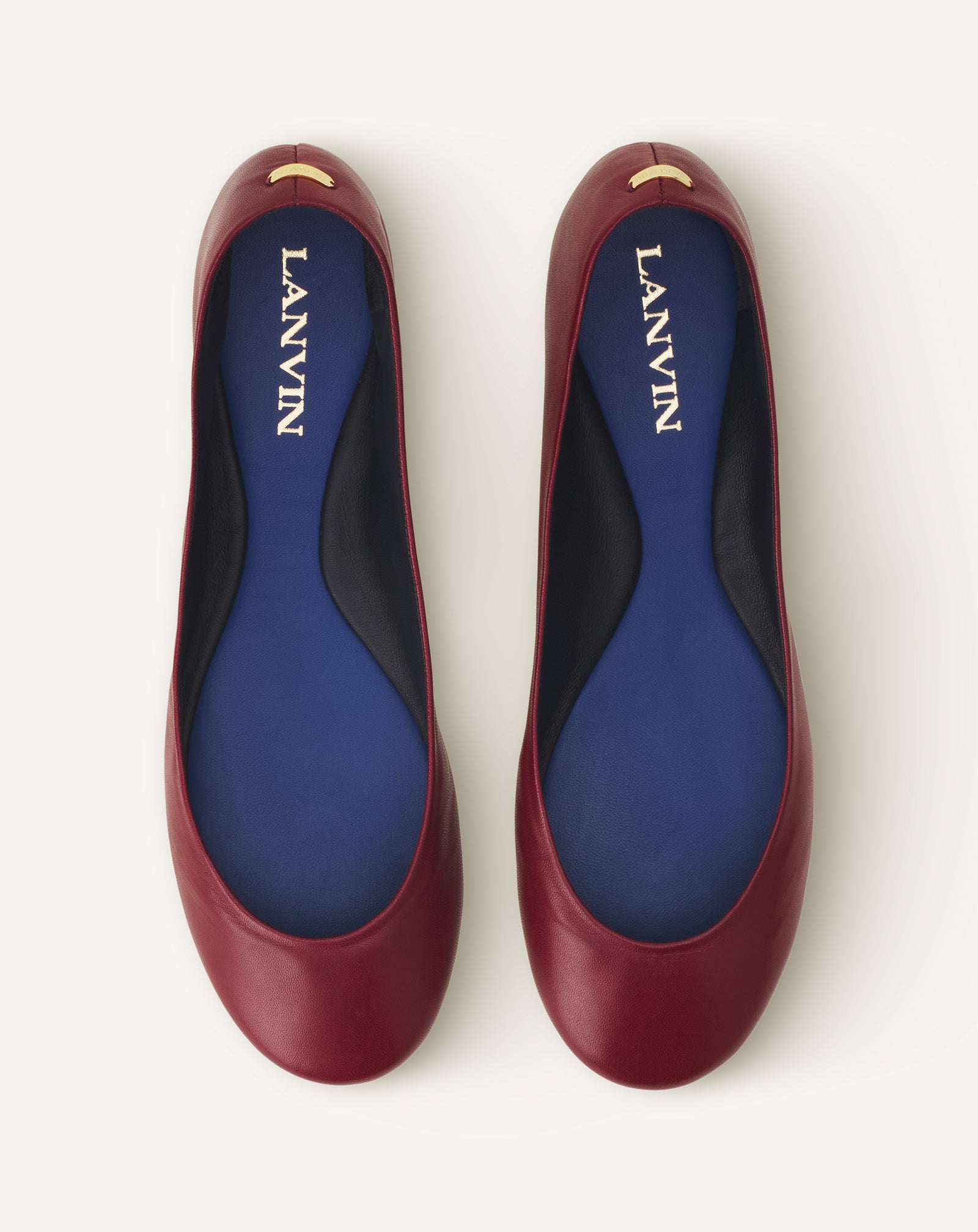 THE BALLERINA FLAT IN LEATHER