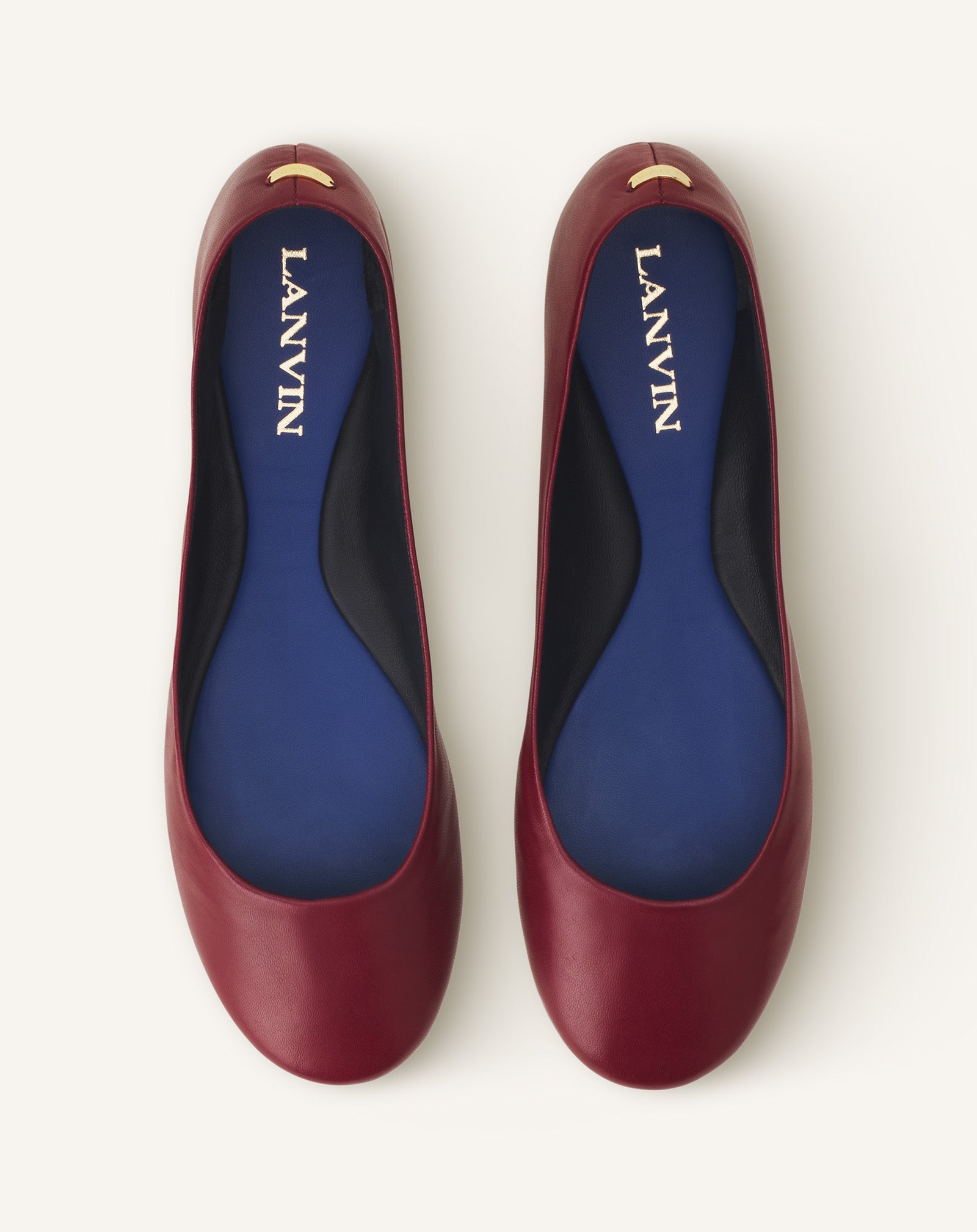 THE BALLERINA FLAT IN LEATHER