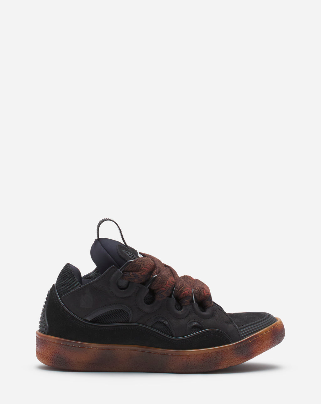 Leather Curb Sneakers | Lanvin