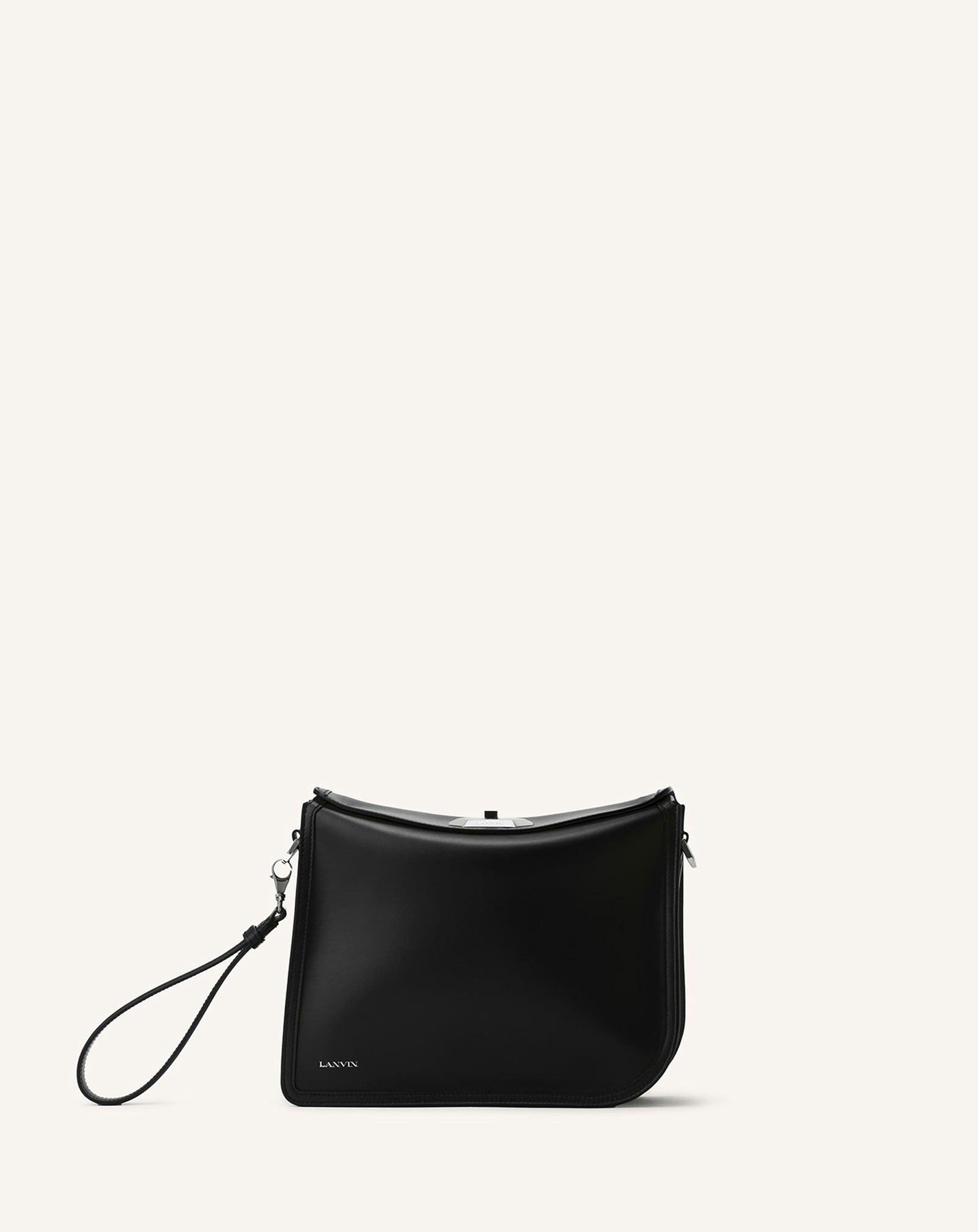COMPAGNON CLUTCH BAG IN LEATHER