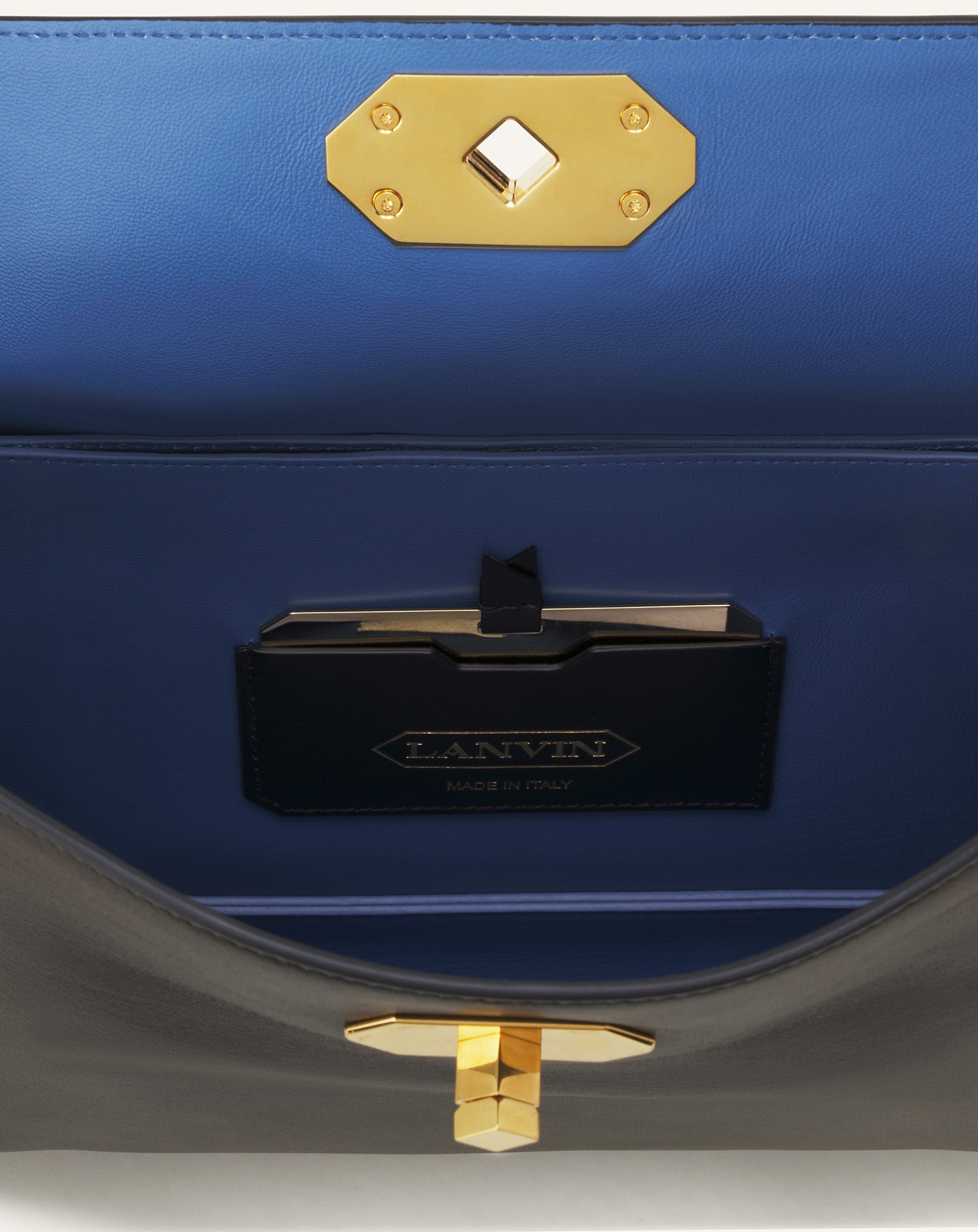 COMPAGNON ASYMMETRICAL BAG IN LEATHER