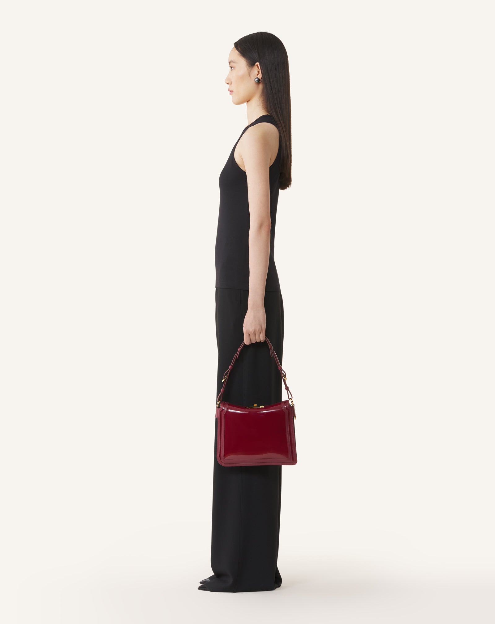 COMPAGNON 20 BAG IN PATENT LEATHER