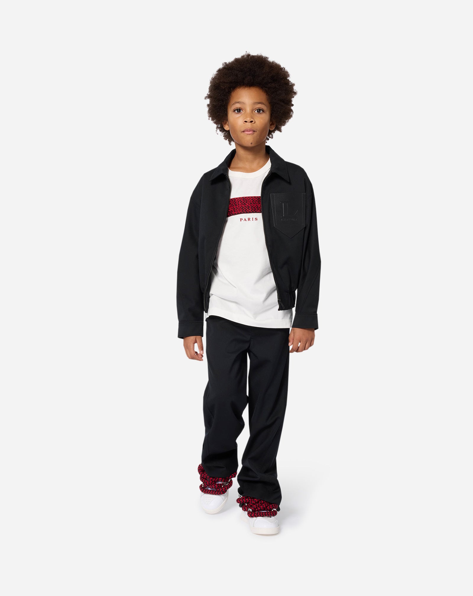 BLACK OVERSIZED JACKET