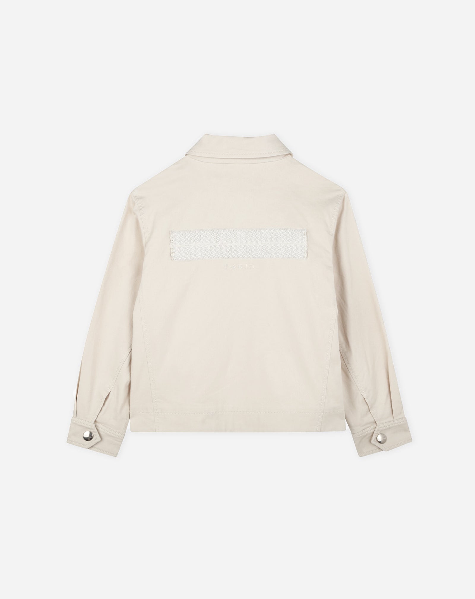 KIDS EMBROIDERED COTTON JACKET