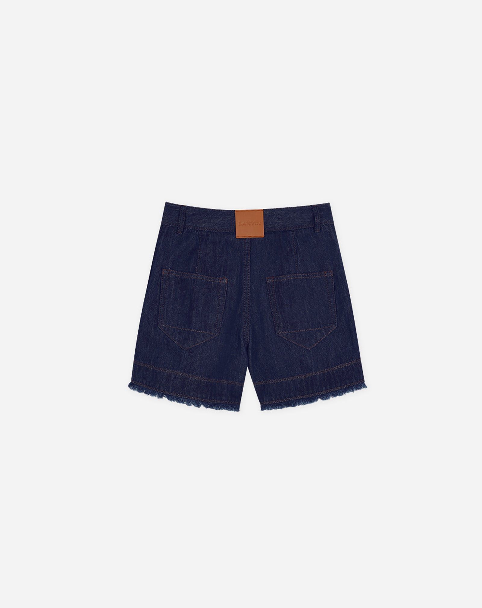 KIDS DENIM SHORTS WITH LOGO