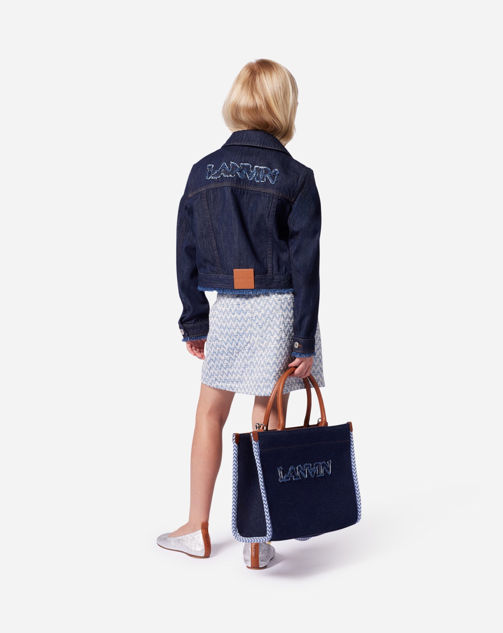 KIDS SHORT DENIM JACKET