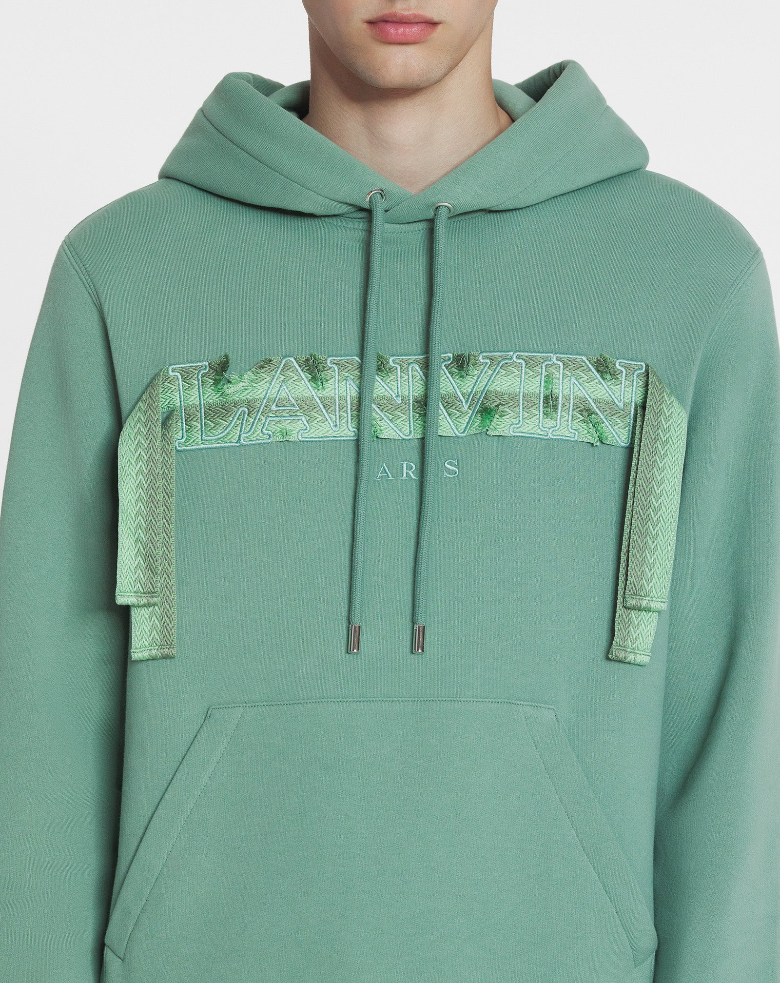 LANVIN CURB LACE HOODIE