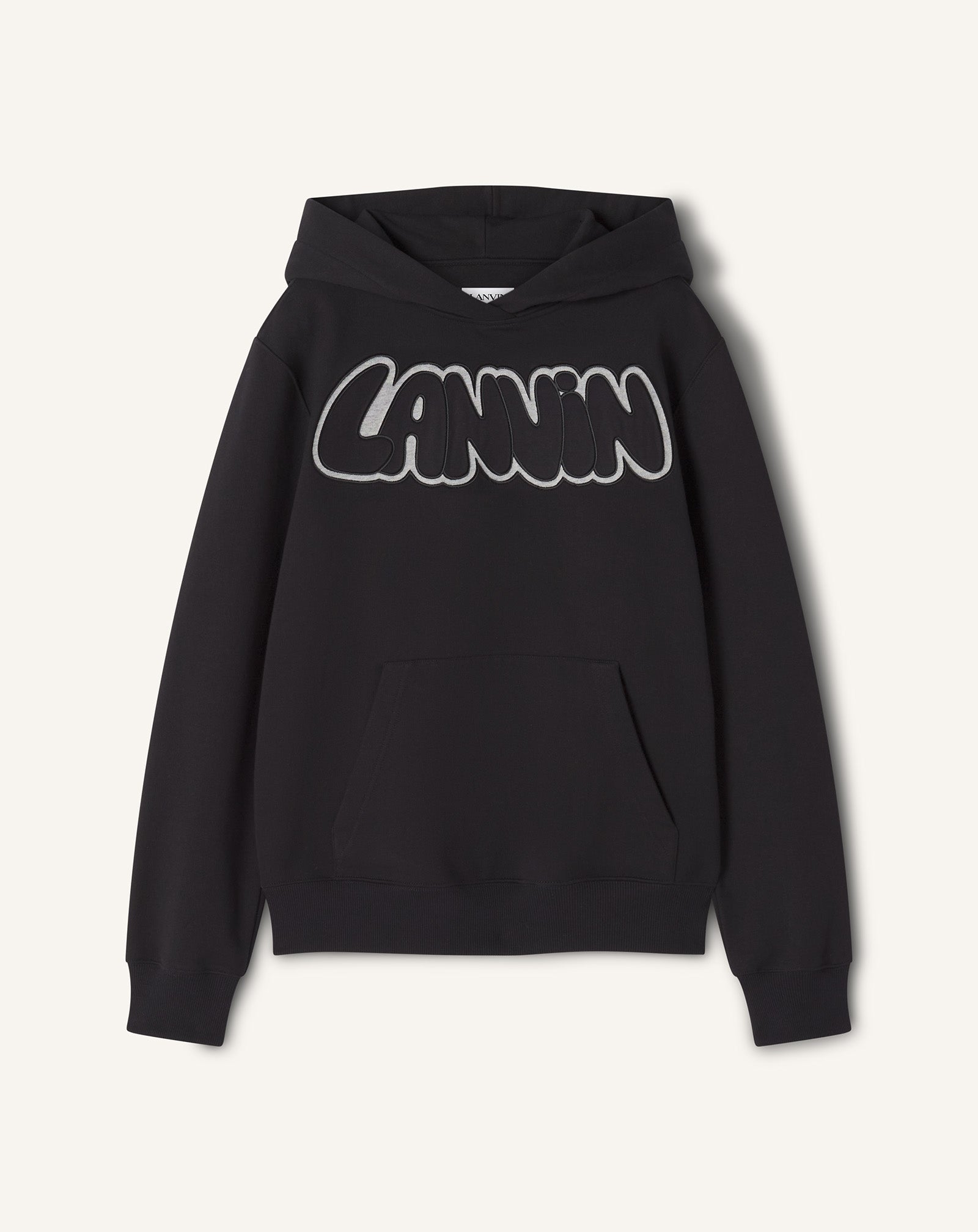 Black Urban Curb Hoodie | Lanvin