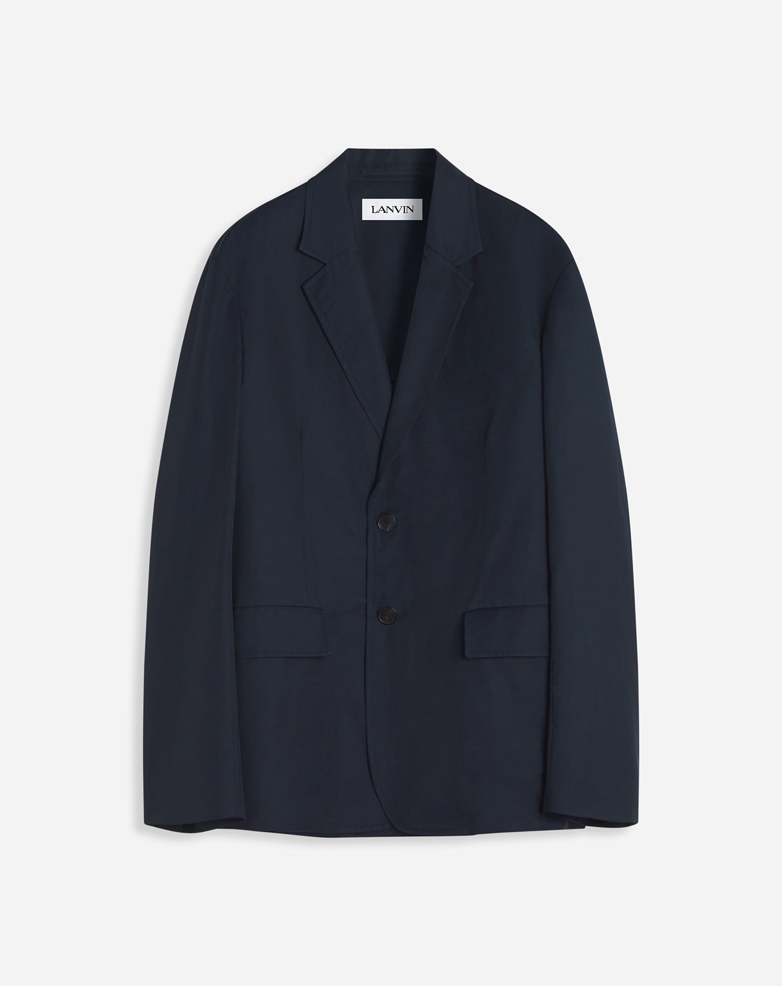 TECHNICAL COTTON STRAIGHT FIT JACKET