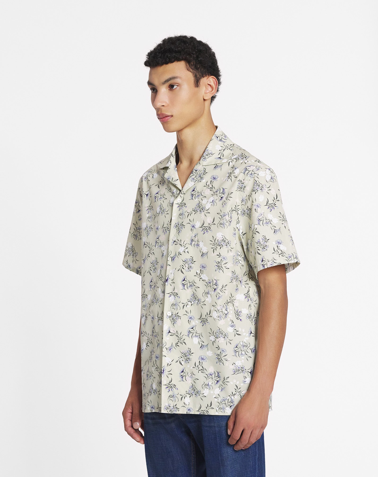 PRINTED COTTON SHIRT