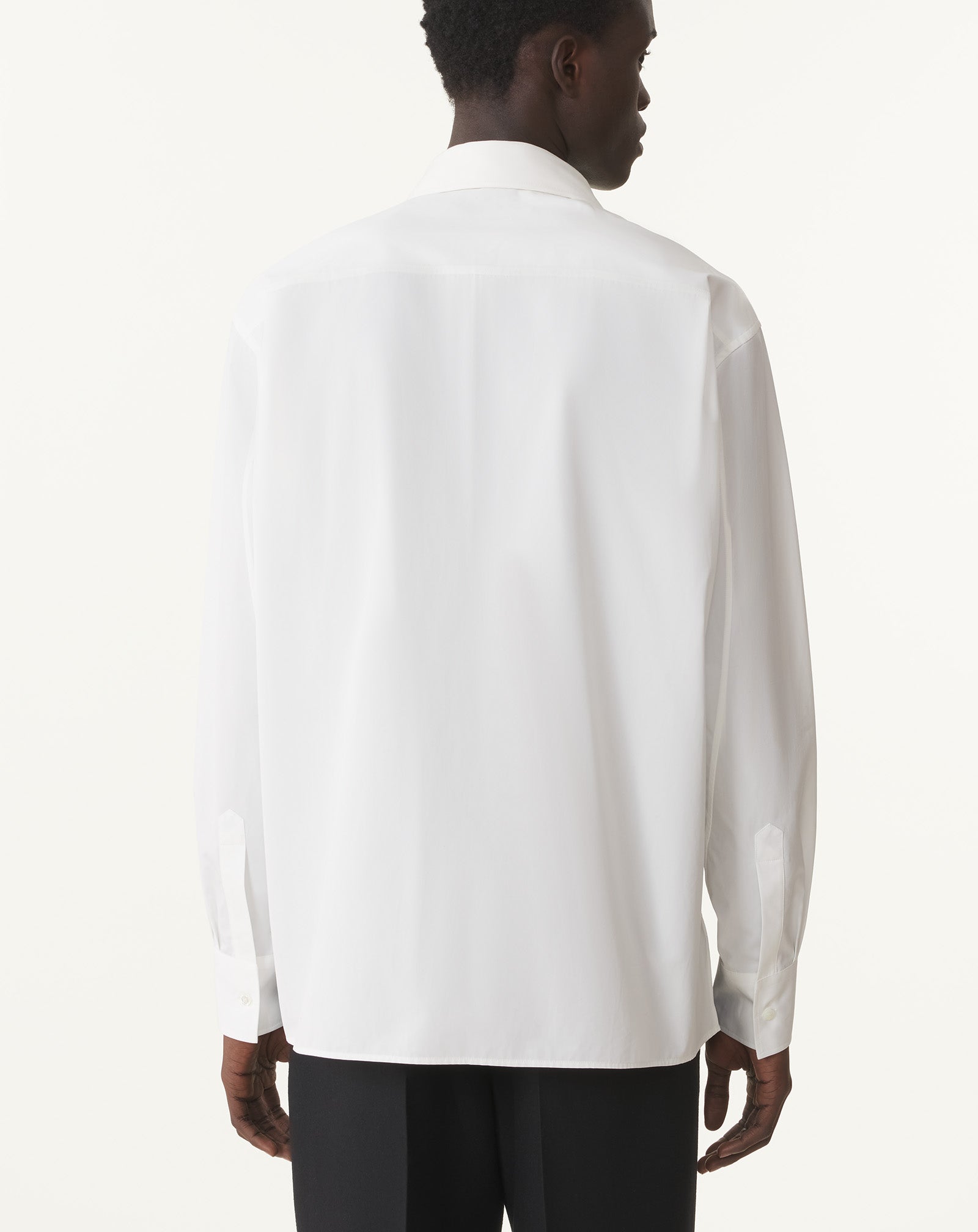 OVERSIZED COTTON POPLIN SHIRT