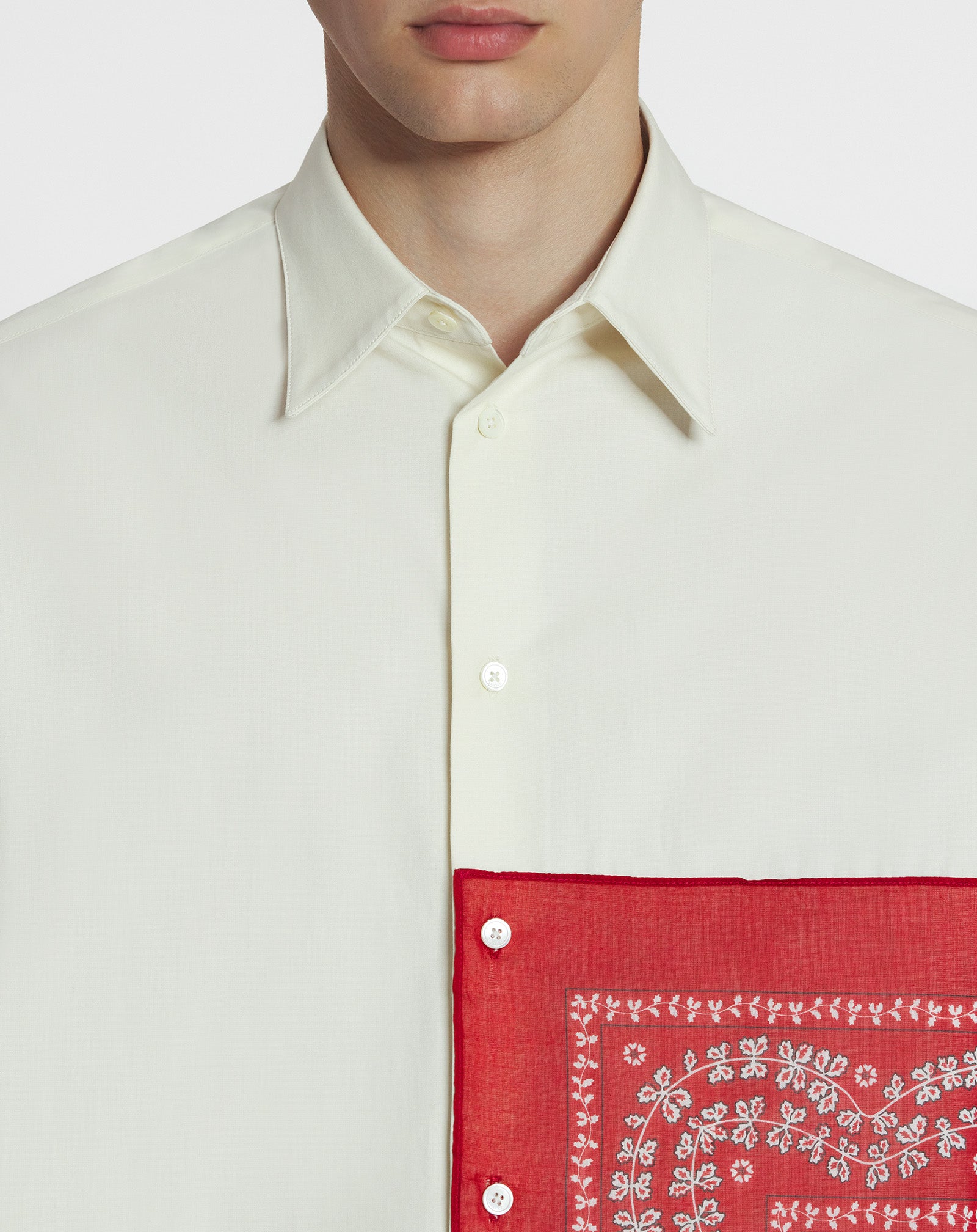 STRAIGHT BANDANA SHIRT