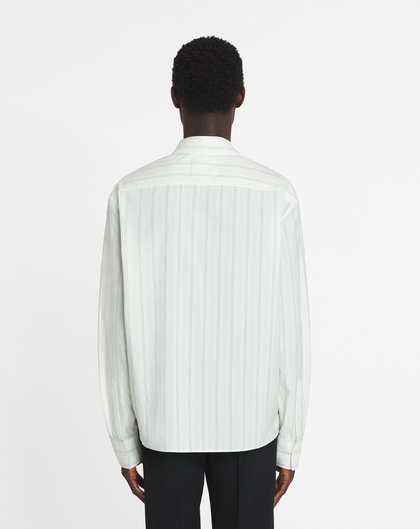 STRAIGHT COTTON SHIRT
