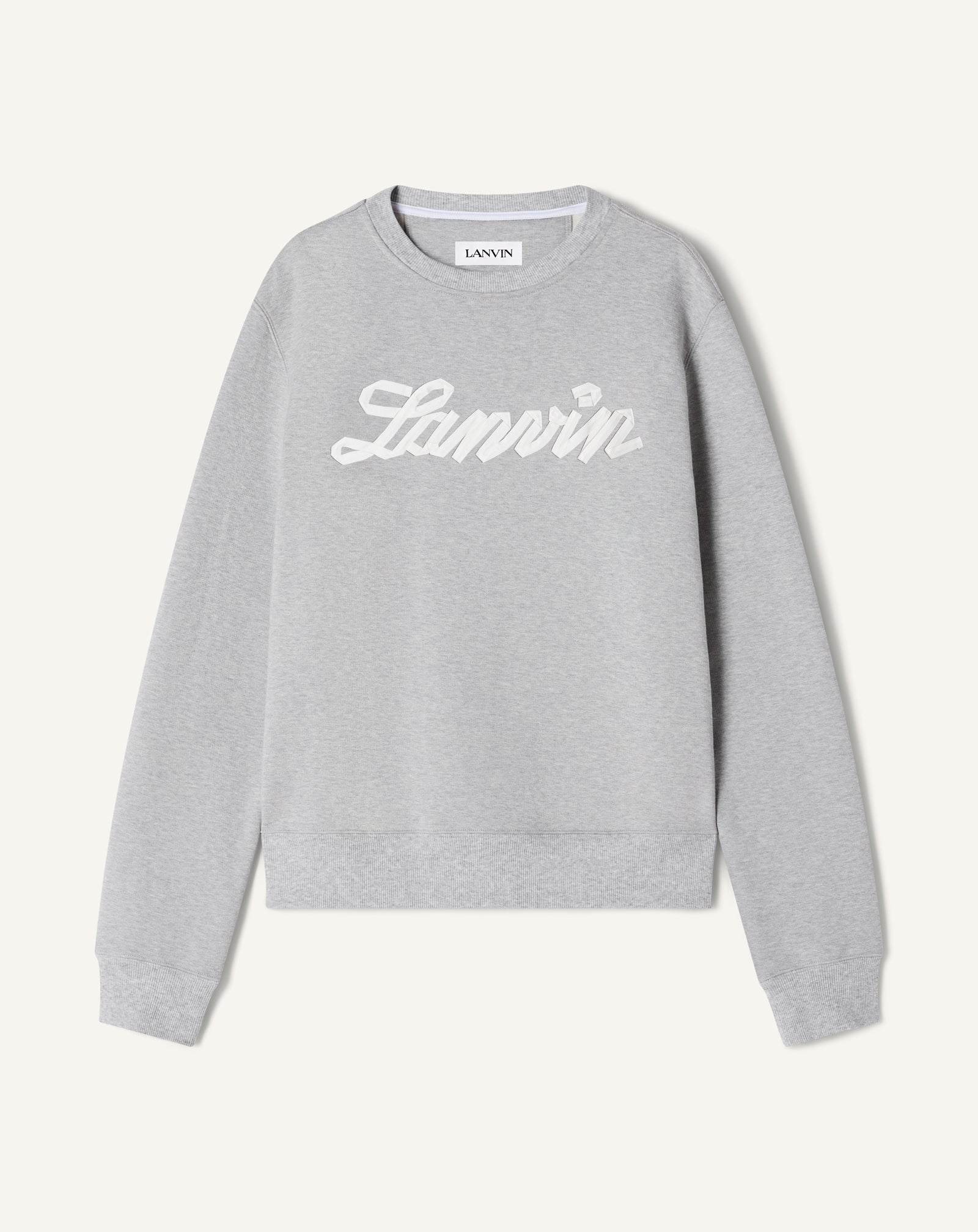 Grey Lanvin Ribbon Sweatshirt | Lanvin