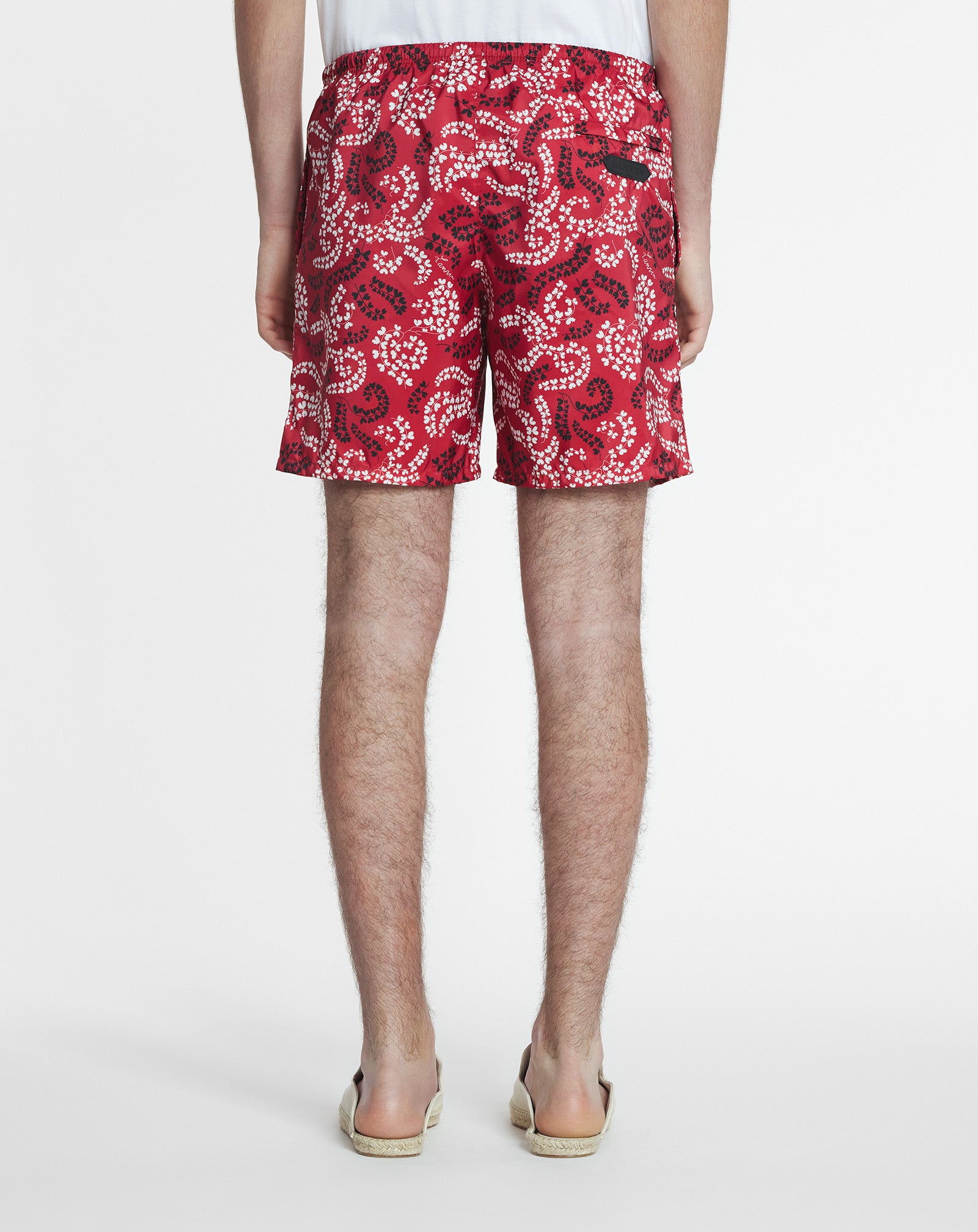 PRINTED SWIM TRUNKS