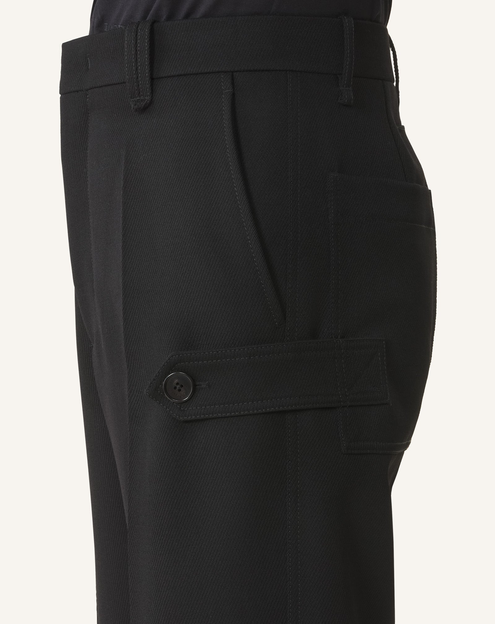 LIGHT WOOL CHINO PANTS