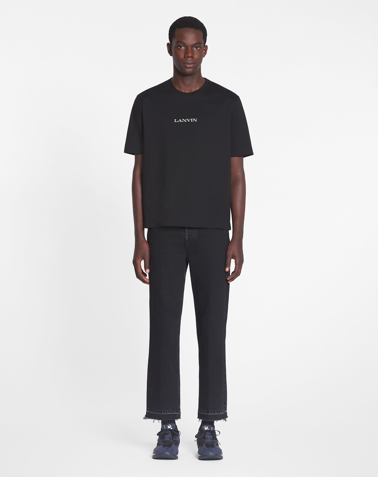 LANVIN EMBROIDERED T-SHIRT
