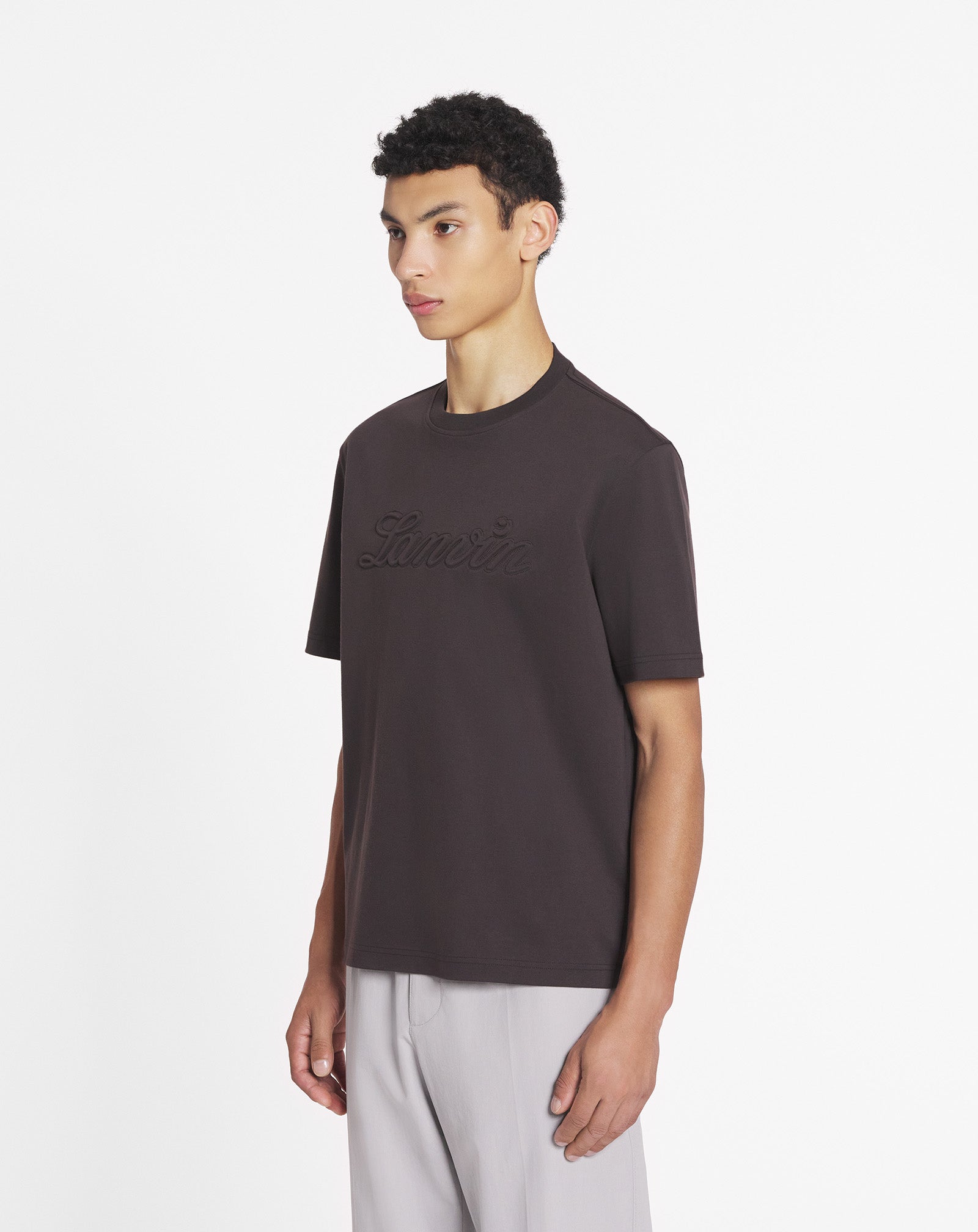 DEBOSSED LANVIN T-SHIRT
