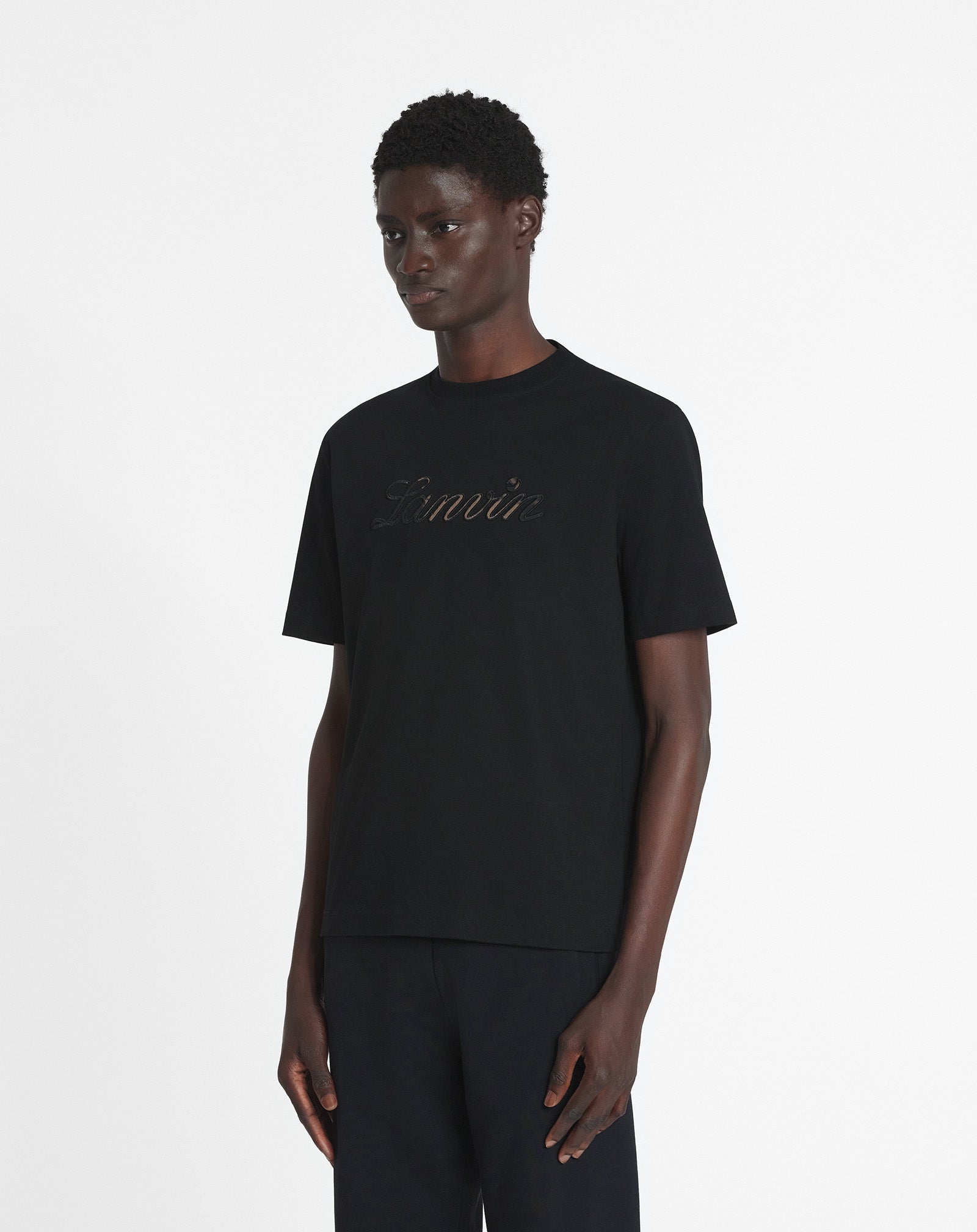 LOGO DENIM T-SHIRT