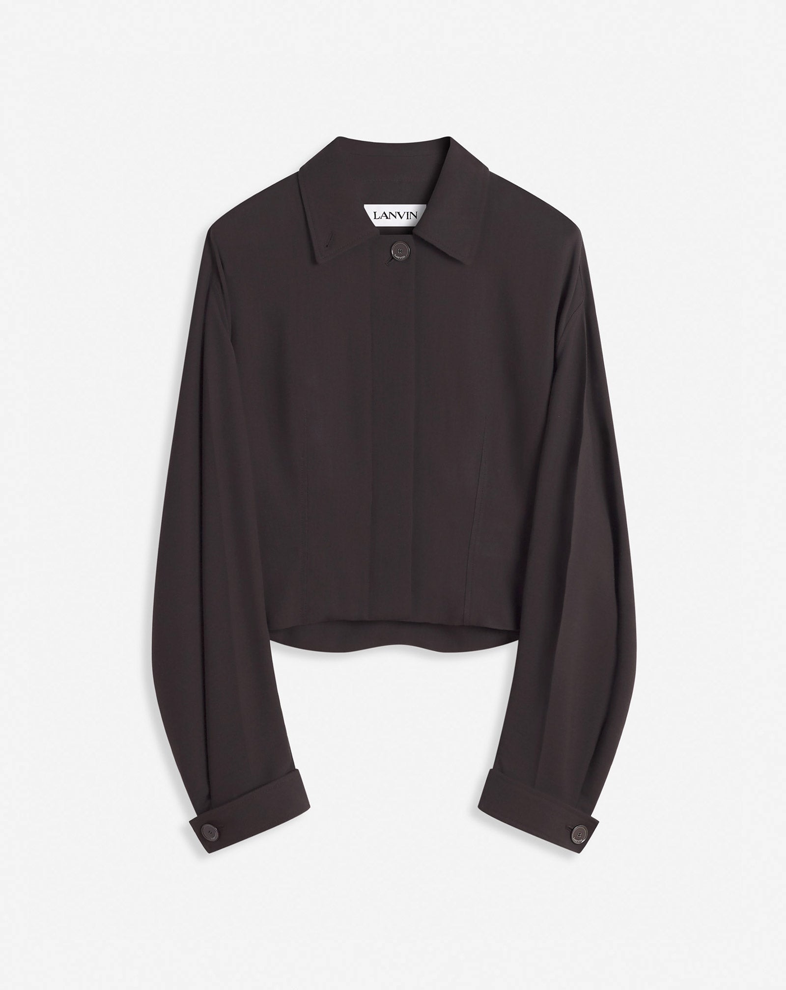 TAILORED WOOL AND VISCOSE JACKET