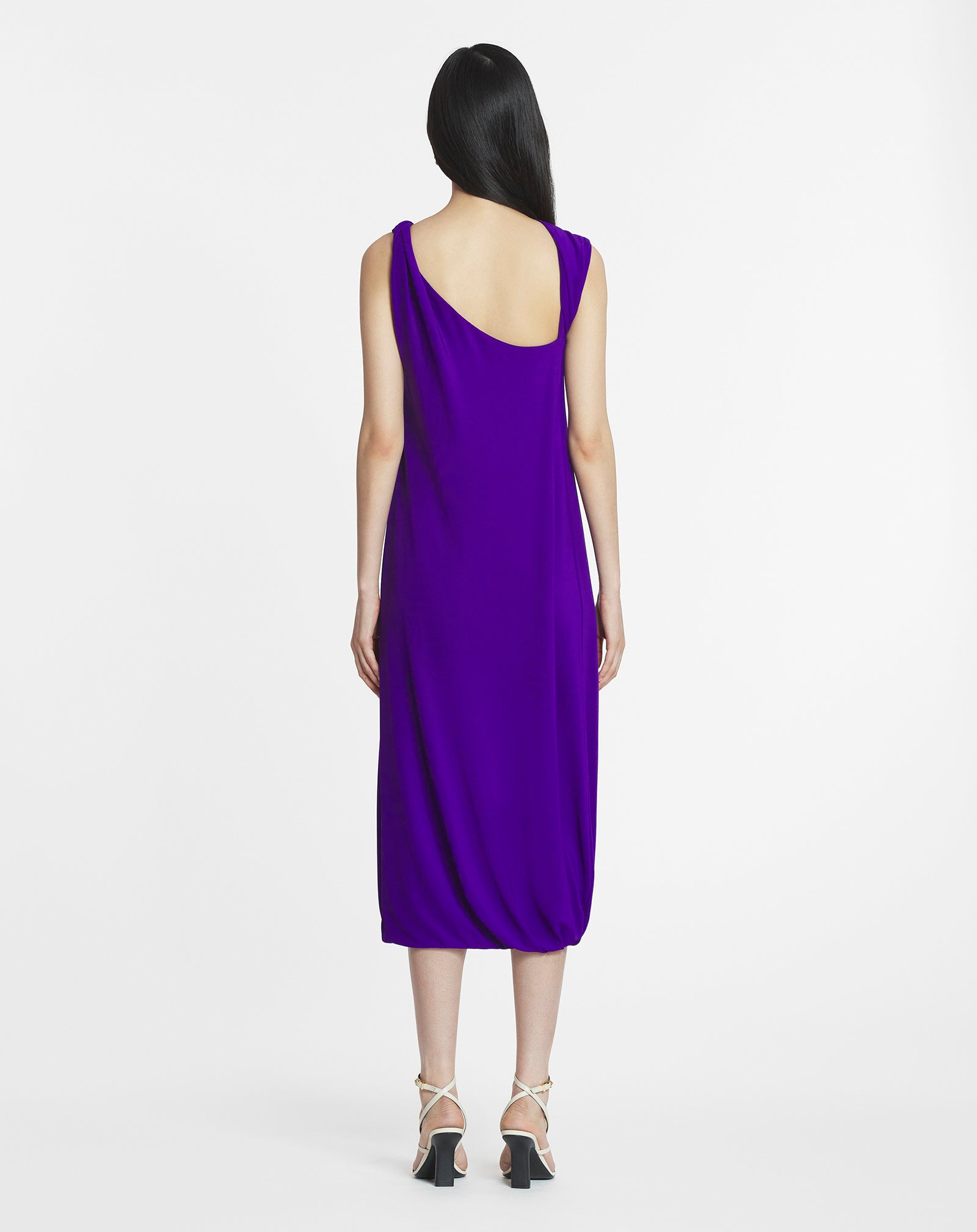 ARPÈGE RING BRAIDED JERSEY DRESS
