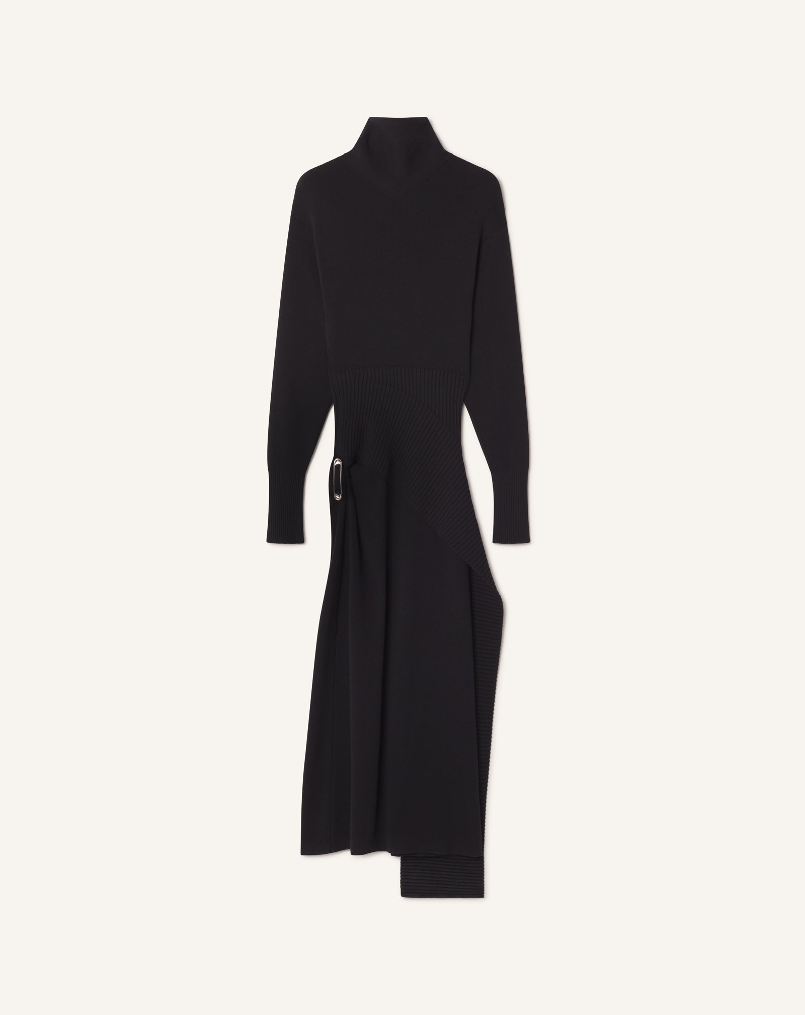 cashmere dress black WOOL AND MIDI Guerlain the little black womens-sale this cashmere dress is Size:US2 - Preorder