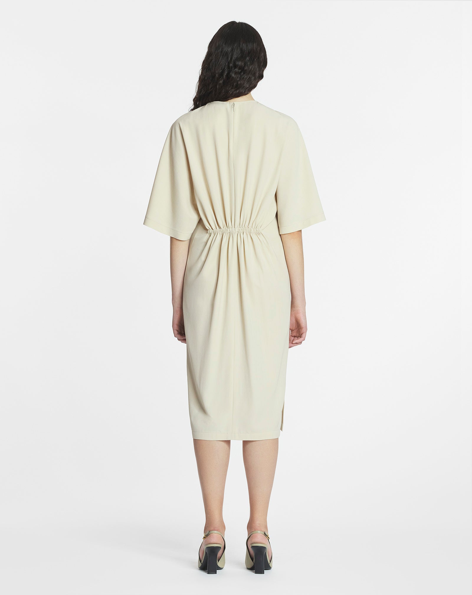 WOOL BLEND T-SHIRT DRESS