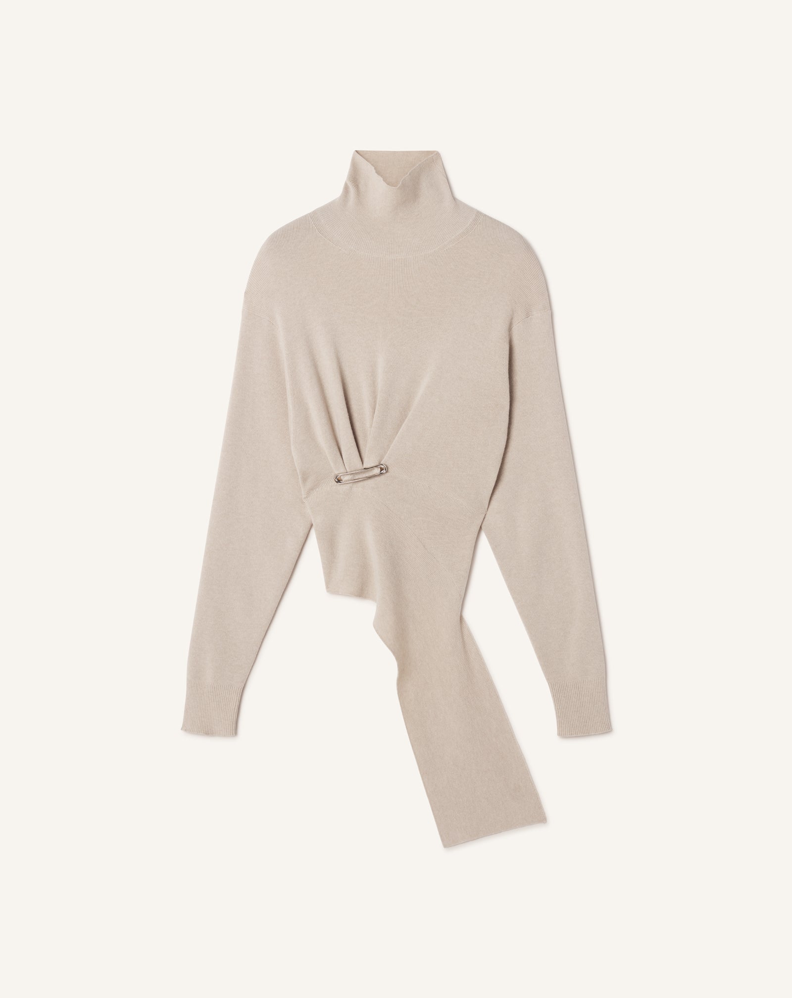 White Wool And Cashmere Sweater | Lanvin