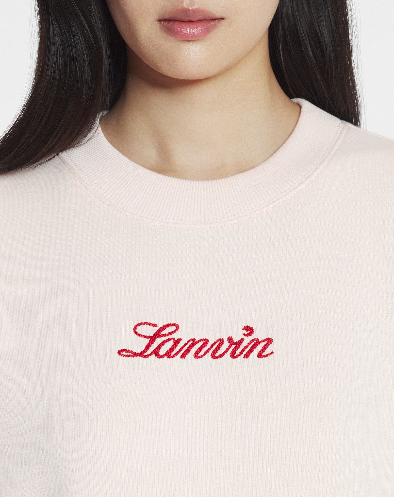 LANVIN EMBROIDERED SWEATSHIRT