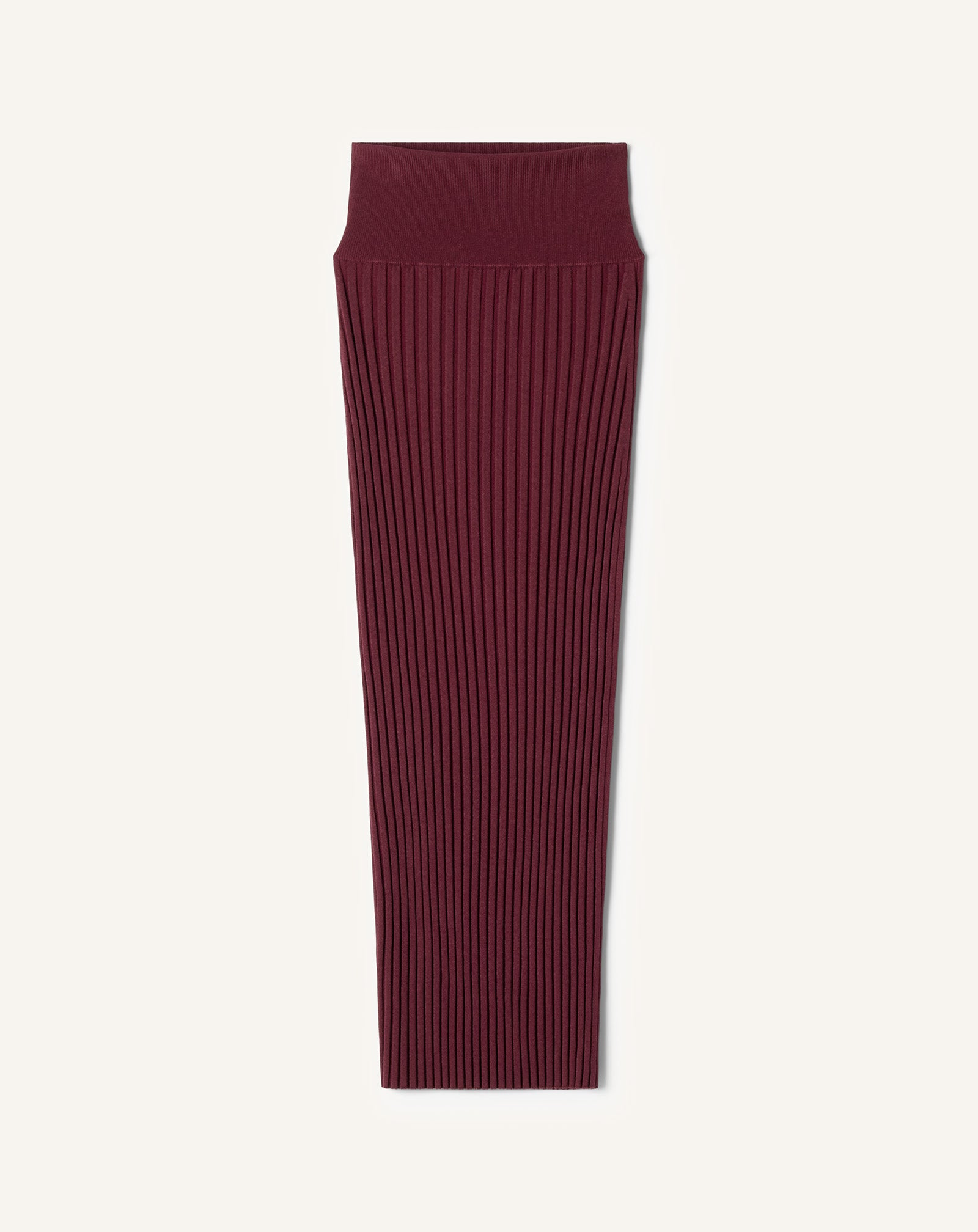 Red Midi Skirt In Viscose | Lanvin