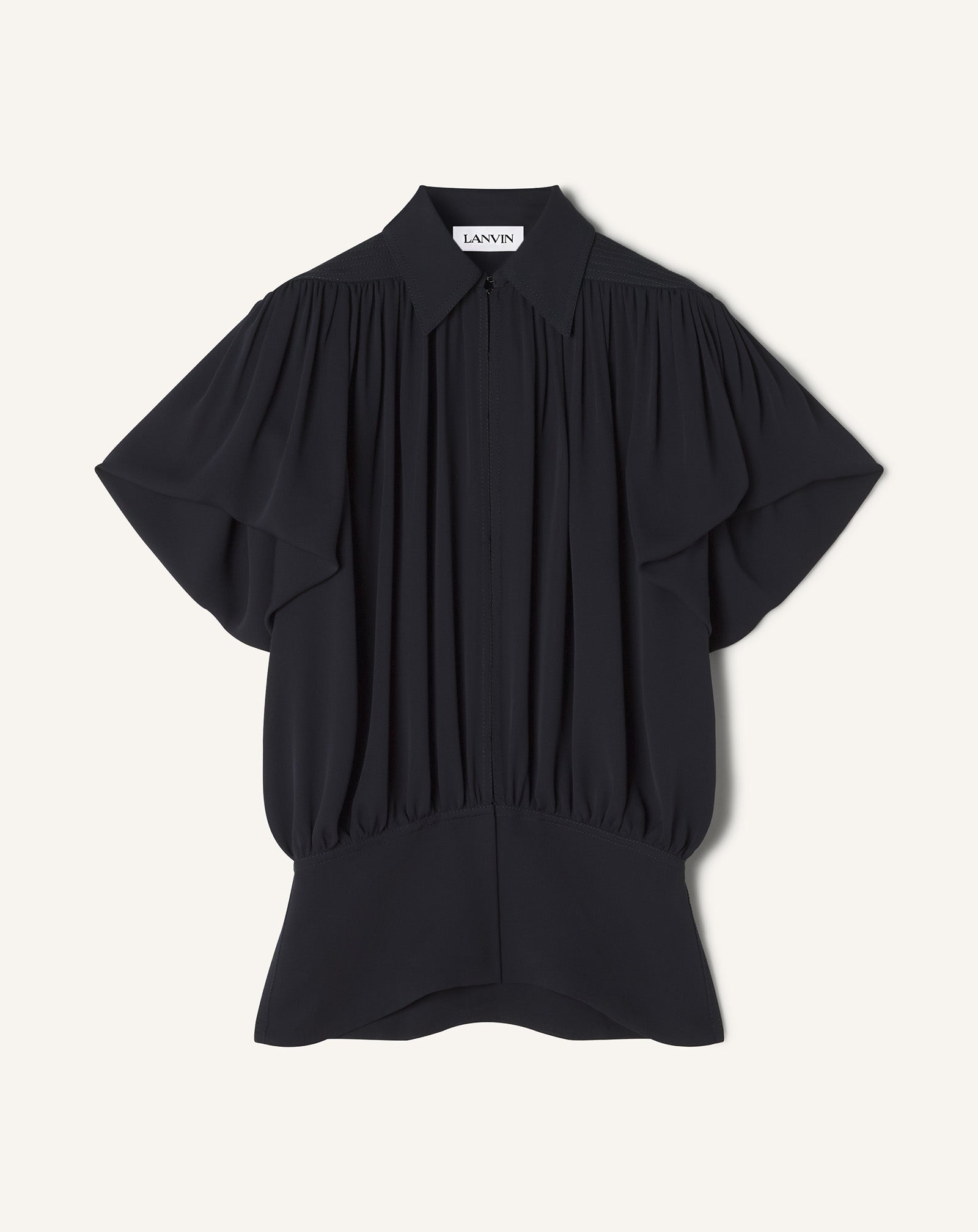 TOP IN SILK GEORGETTE